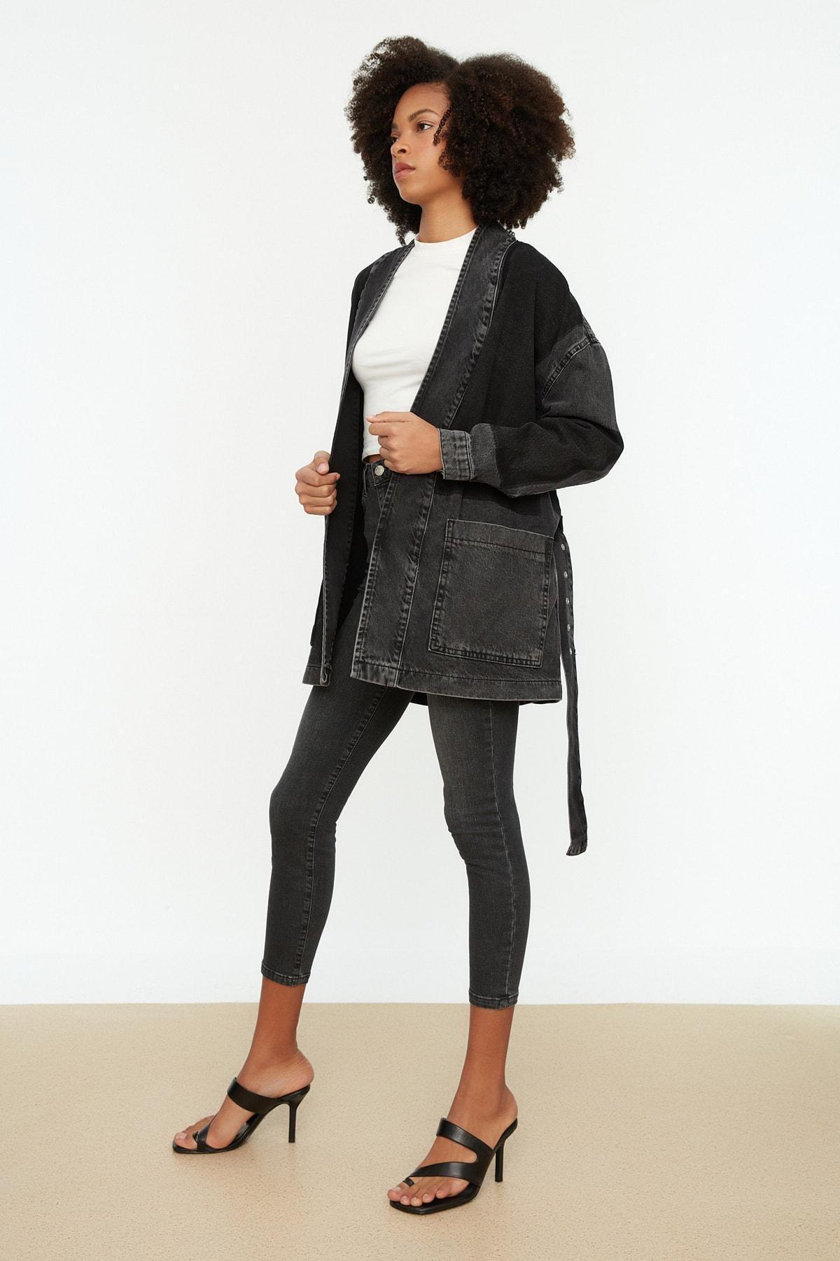 Grey Regular Jacket, , large image number 1