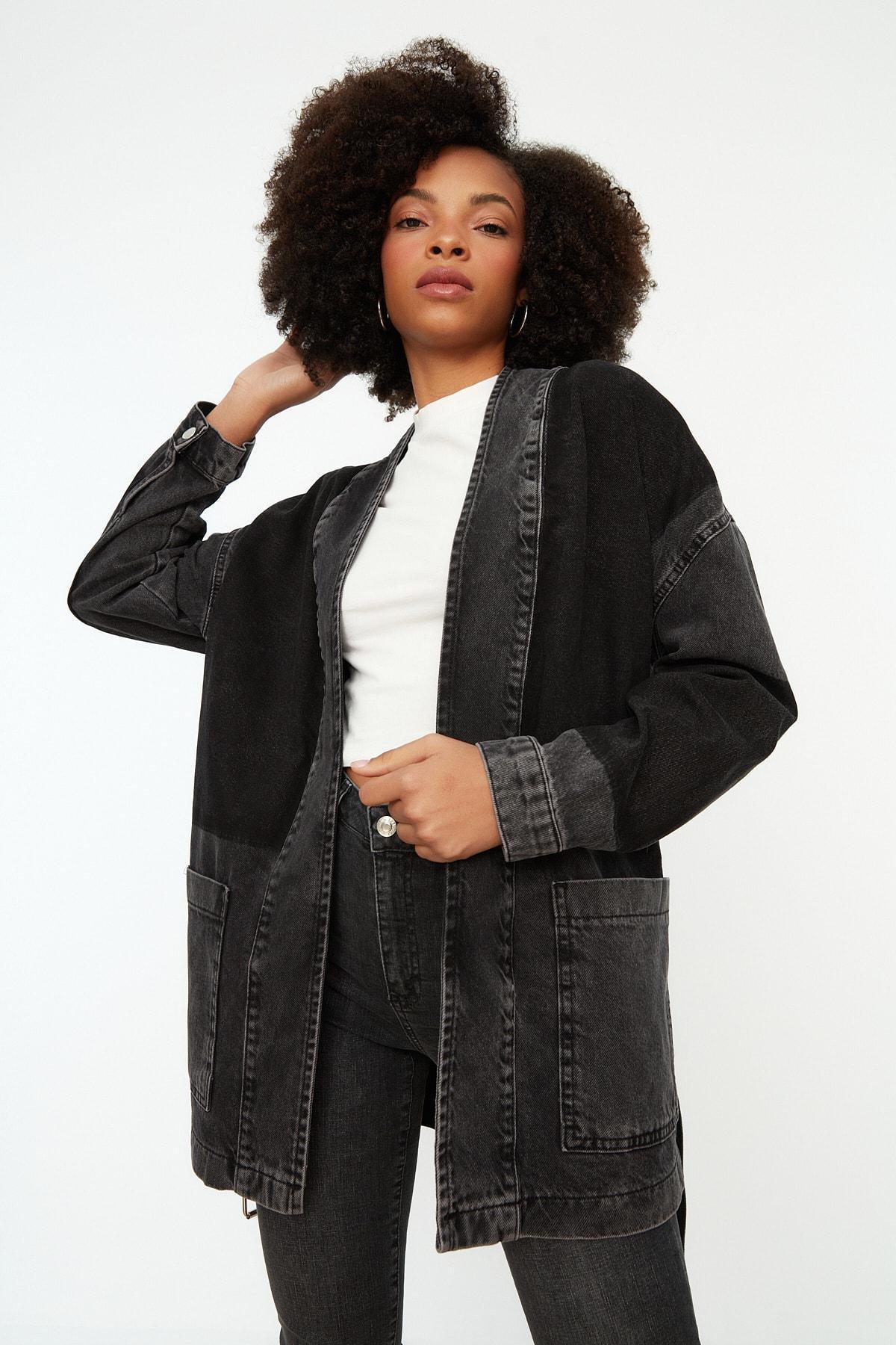 Grey Regular Jacket, , large image number 2