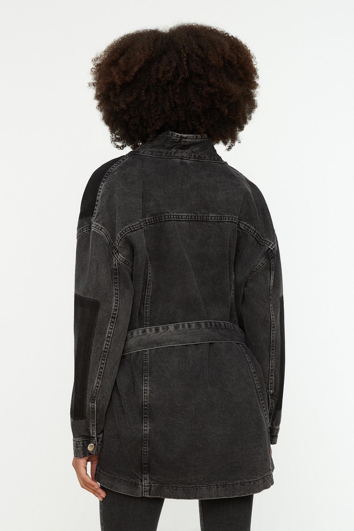 Grey Regular Jacket, , large image number 5