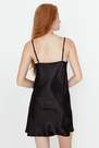 Trendyol - Black A Line Mini Nightgown