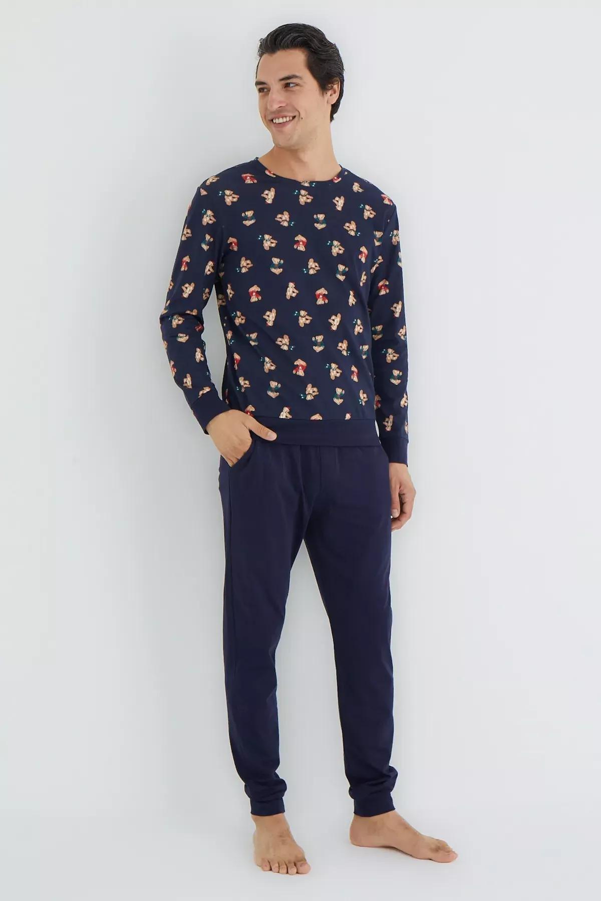 Multicolour Knitted Pyjamas Set, , large image number 2