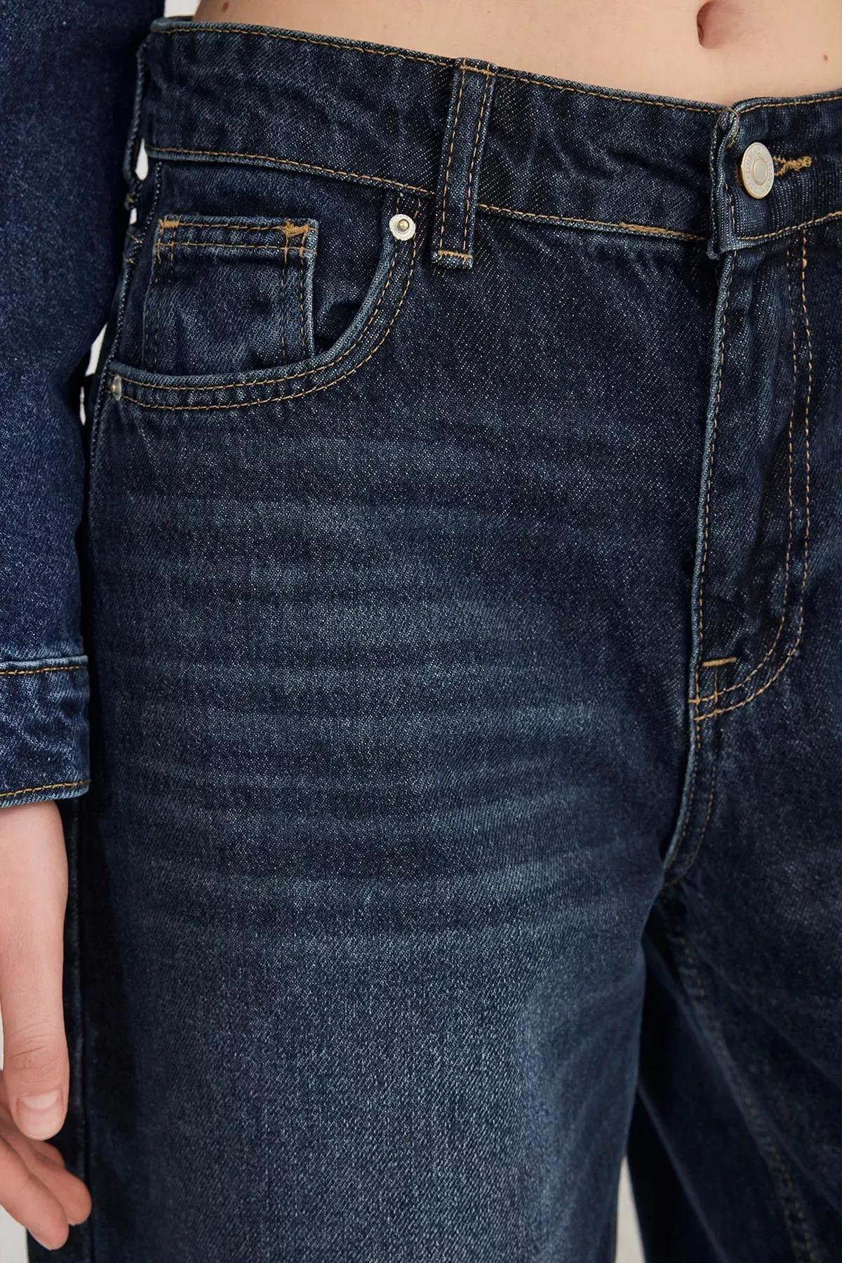 Blue Barrel Baggy Jeans, , large image number 3