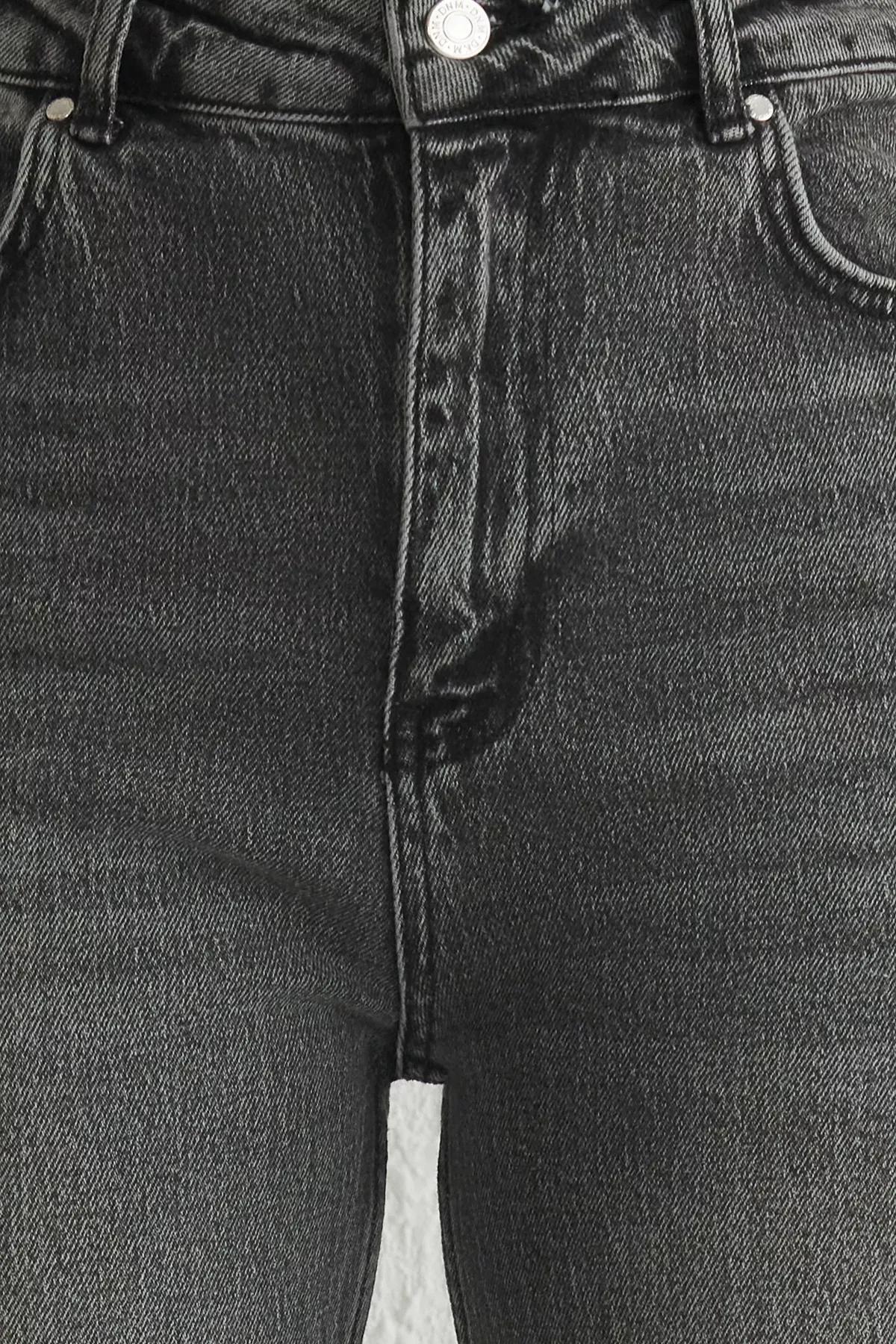 Grey Comfort Mom Jeans, , large image number 2