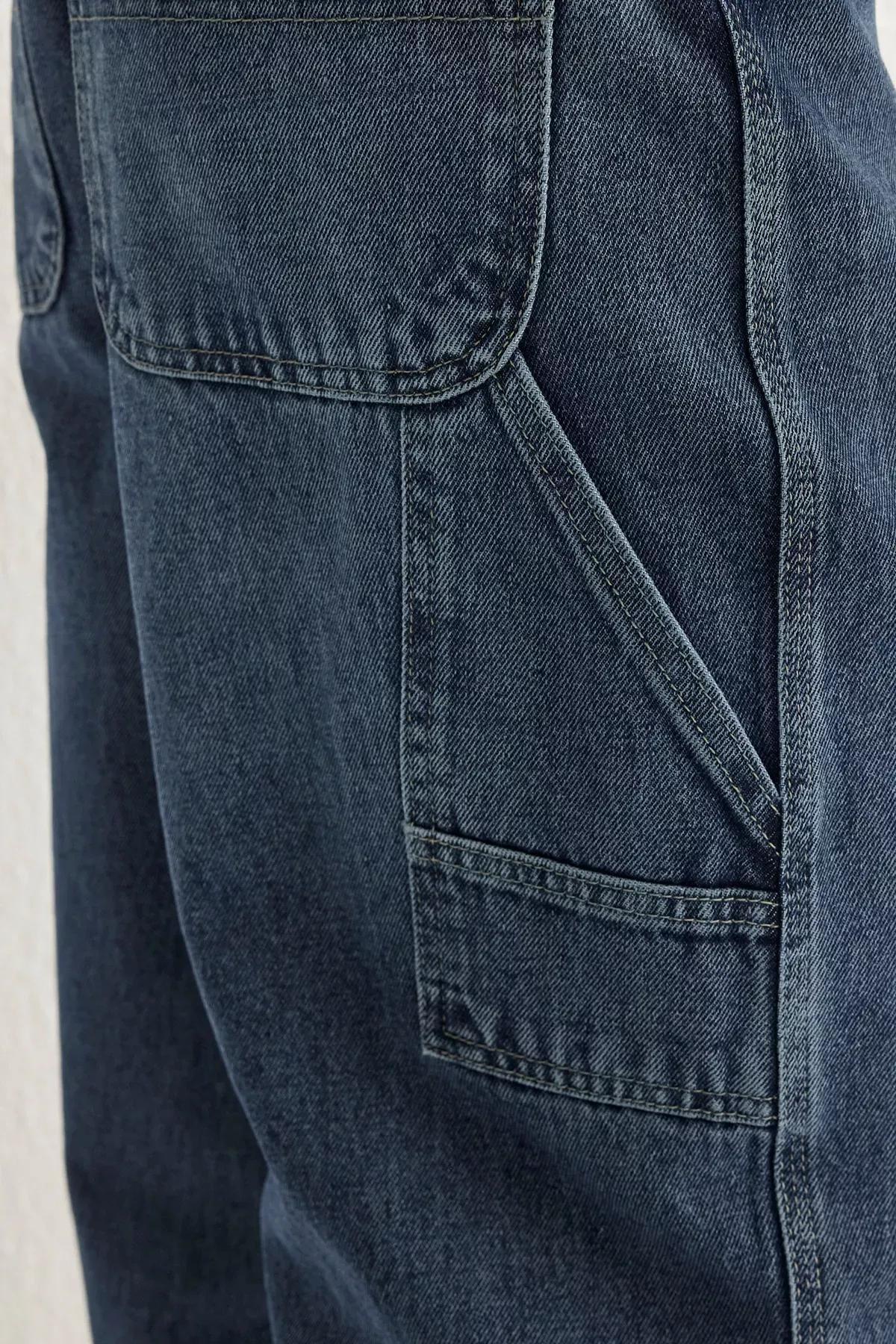 Blue Skater Pocket Jeans, , large image number 3