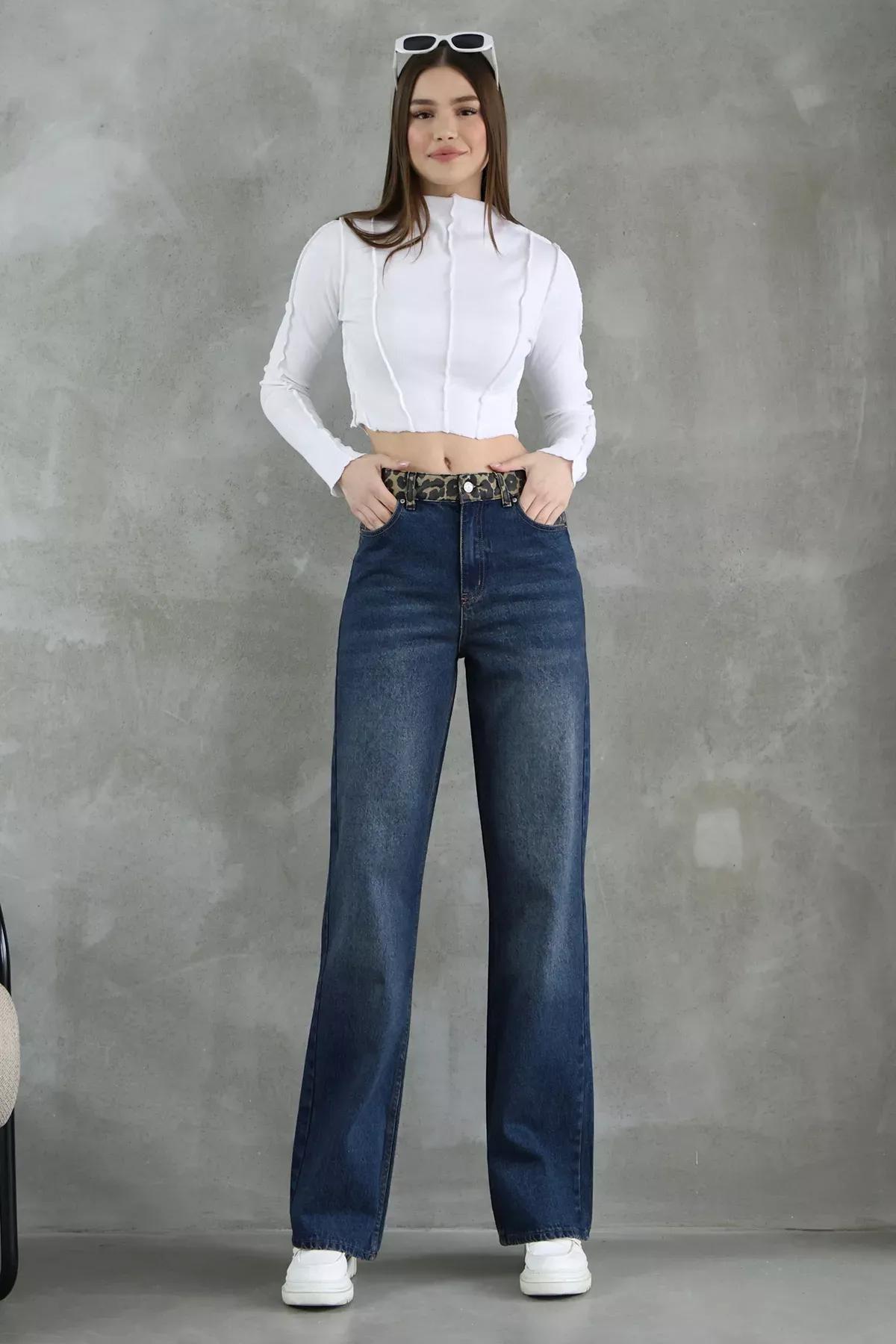 Blue  Pocket Jeans, DARK BLUE, large image number 1