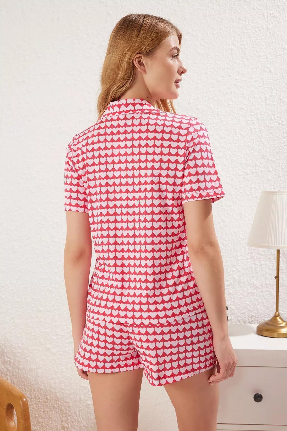 Pink Knitted Pyjamas Set, , large image number 4