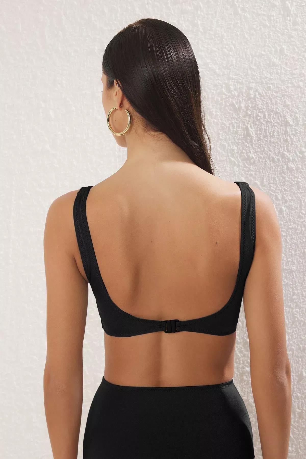Black Bralettete Bikini Top, C101_2094, large image number 3