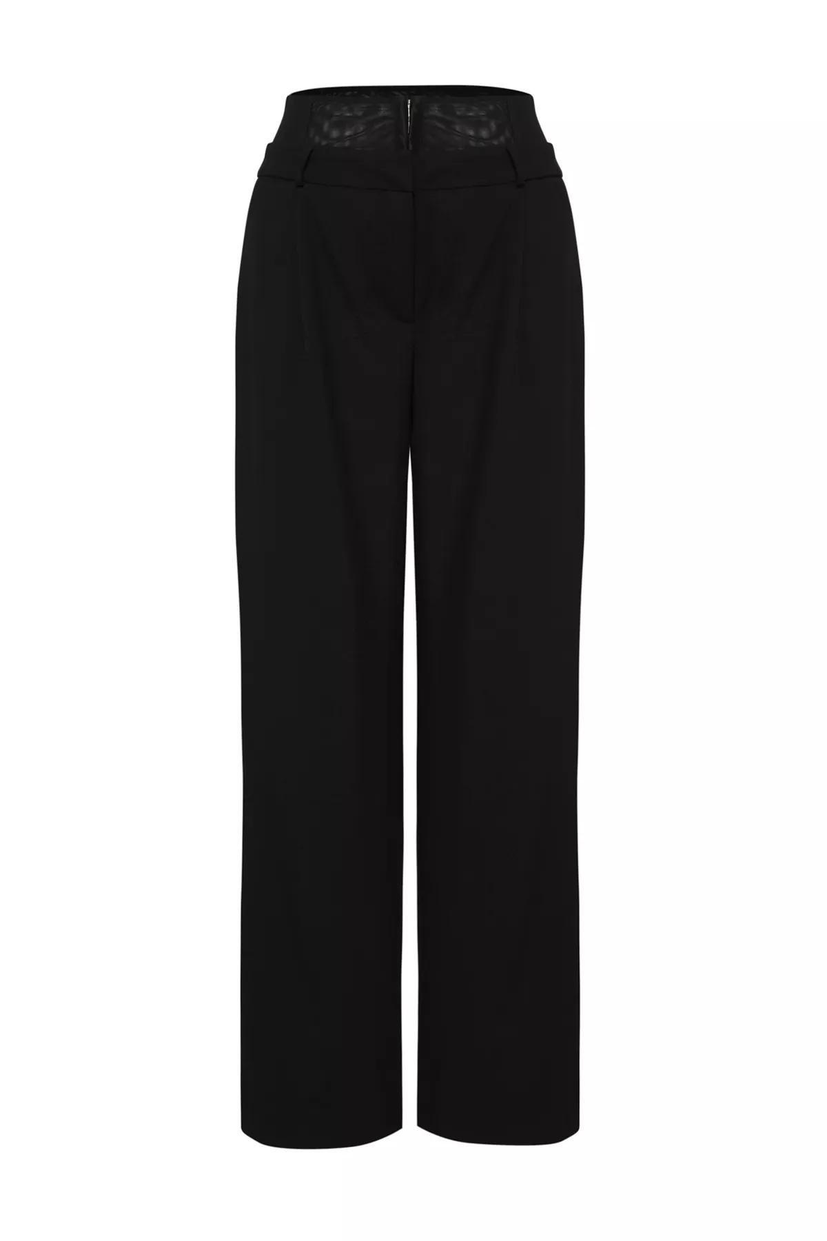 Black Tulle Corset Trousers, , large image number 0