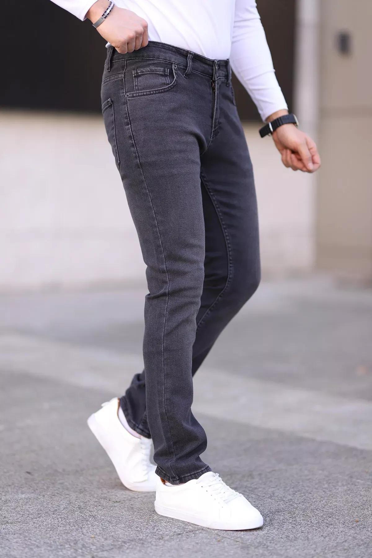 Grey Regular Jeans, , large image number 1