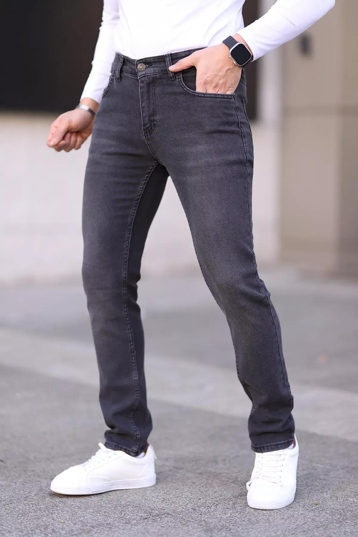 Grey Regular Jeans, , large image number 2