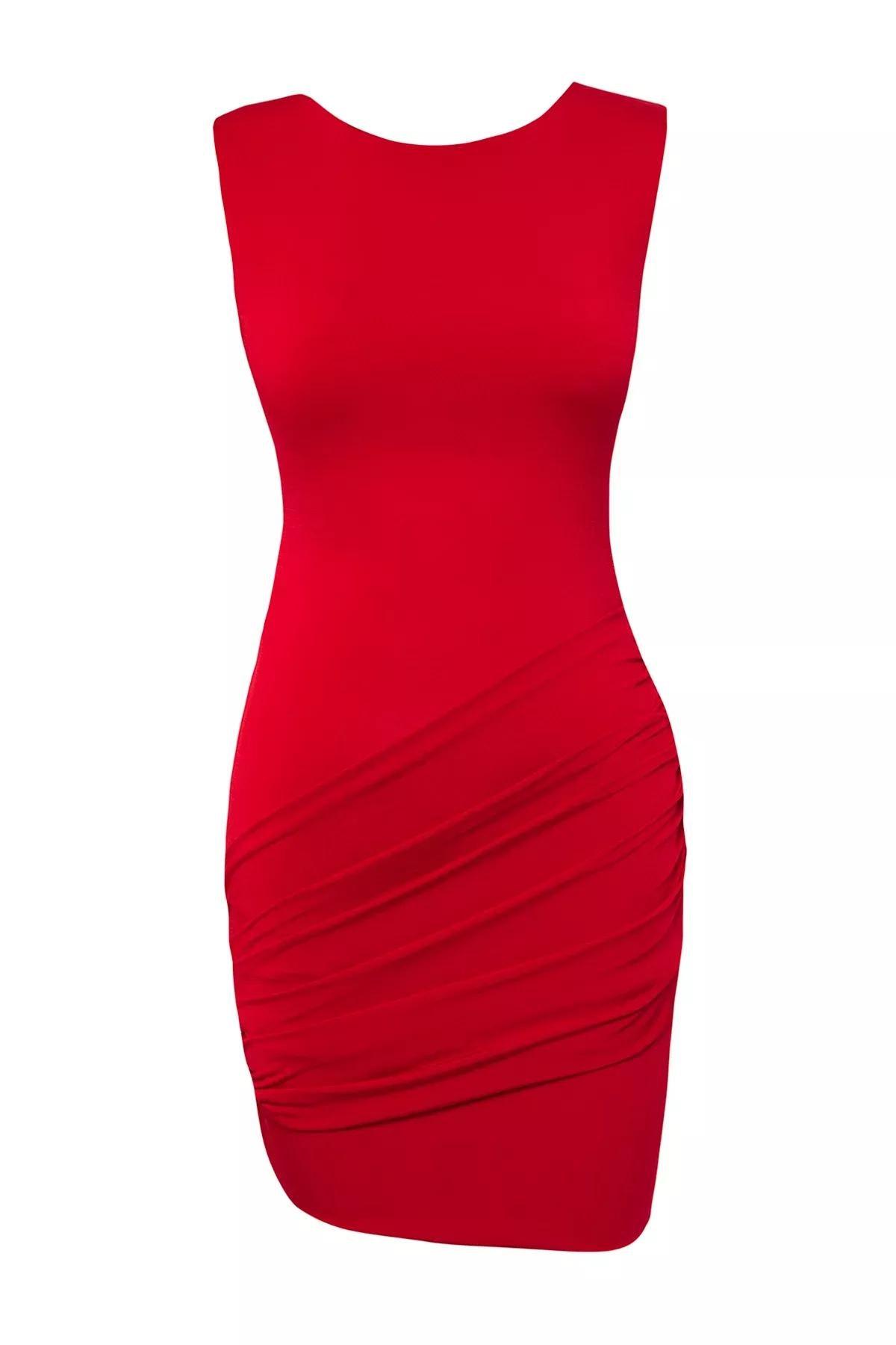 Red Limited Edition Backless Dress, , large image number 0