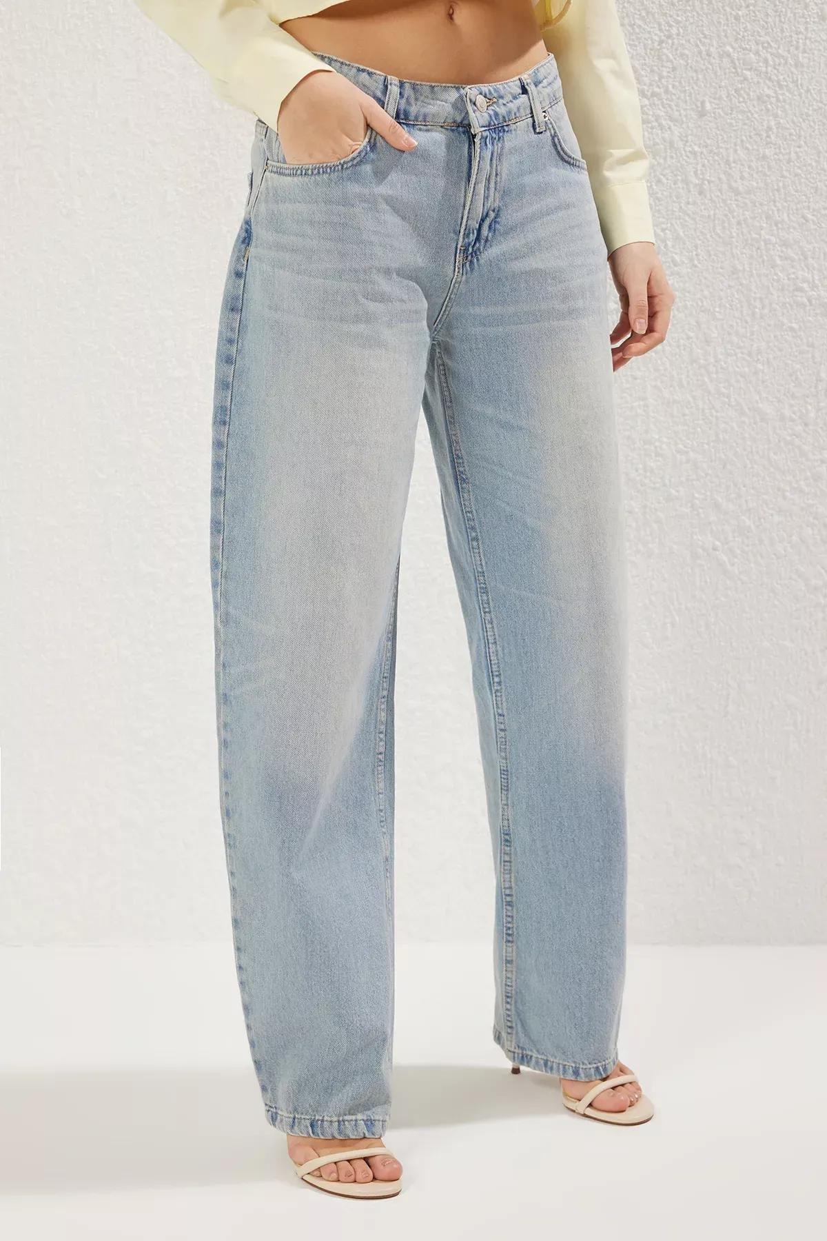 Blue Skater Baggy Jeans, , large image number 2