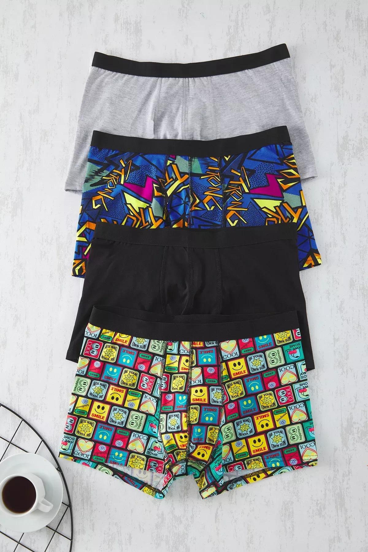 Multicolour Boxers, set of 3, , large image number 0