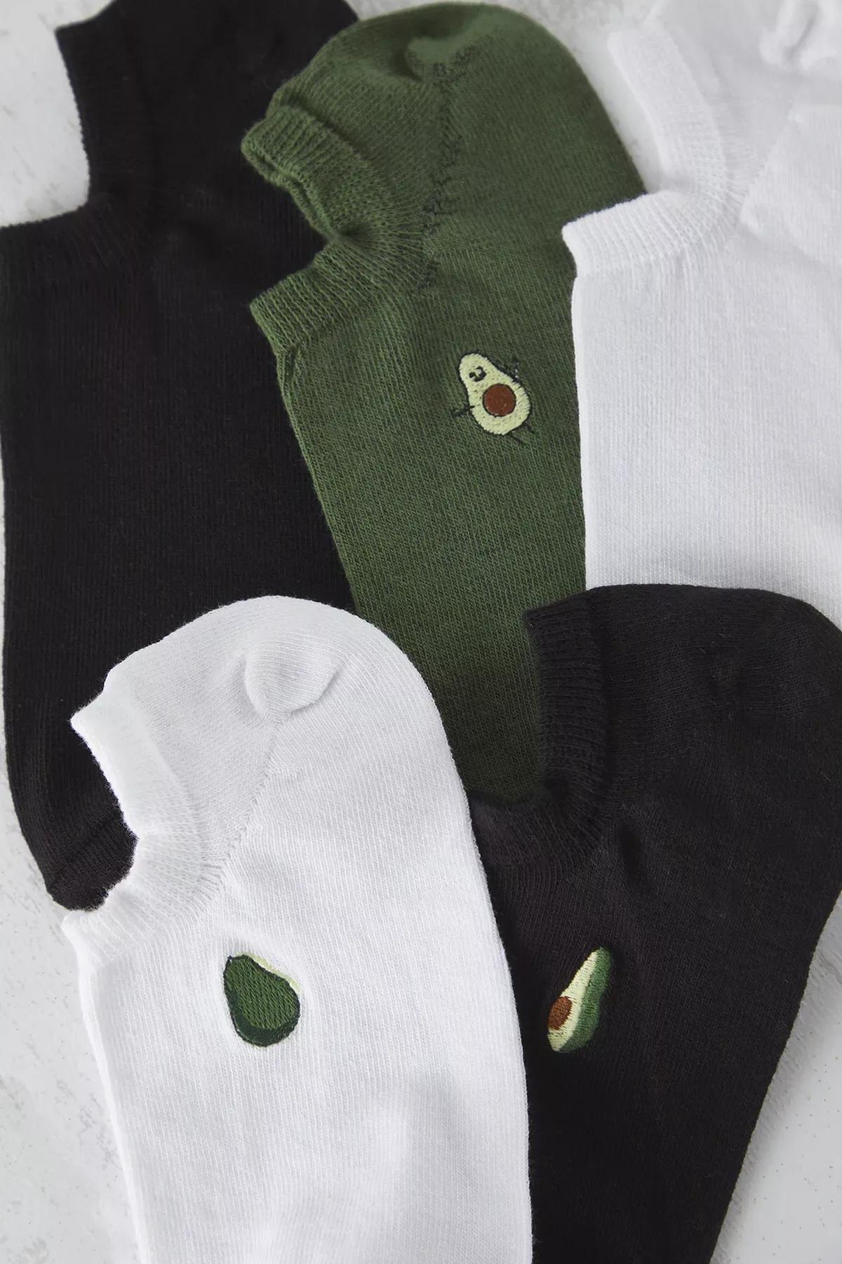 Multicolour Embroidered Socks, set of 2, Very colorful, large image number 1