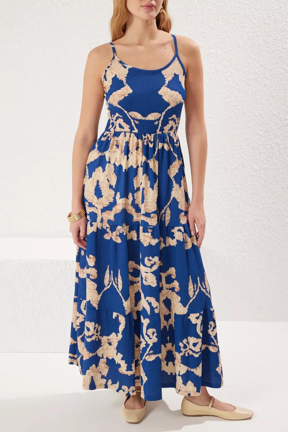 Printed Abstract Skater Maxi Dress, , large image number 2