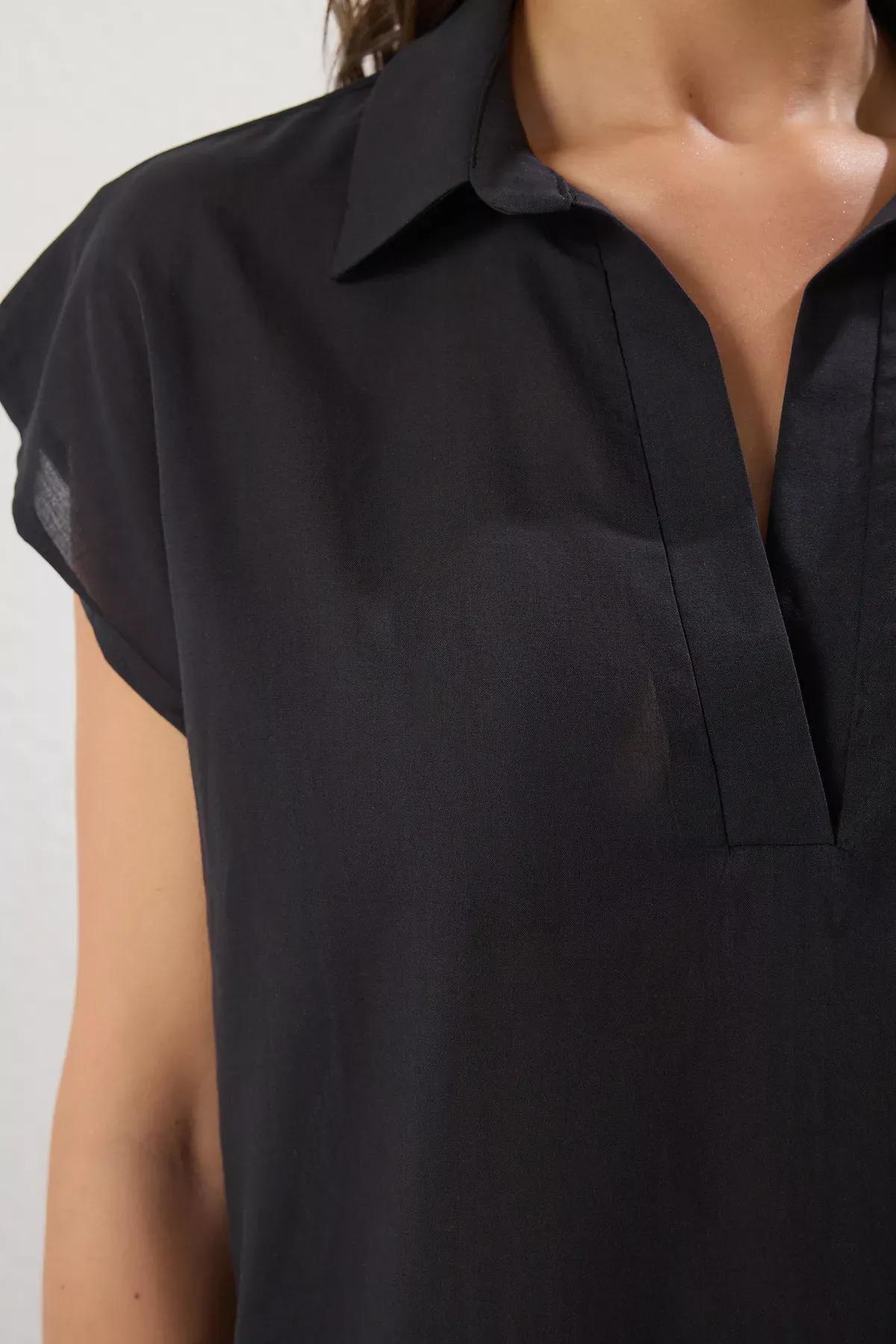 Black Midi Dress, , large image number 2