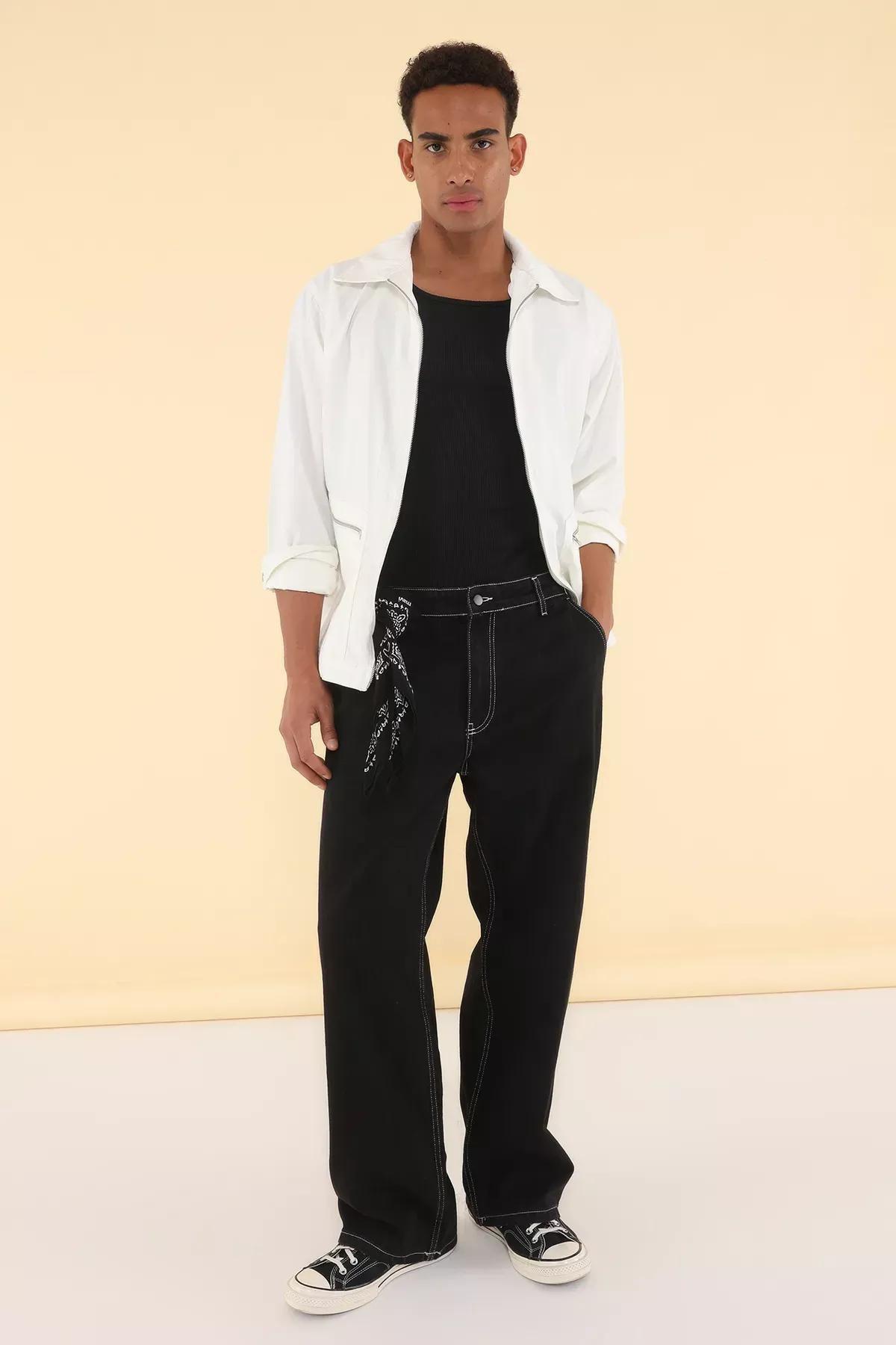 Beige Regular Jacket, , large image number 1