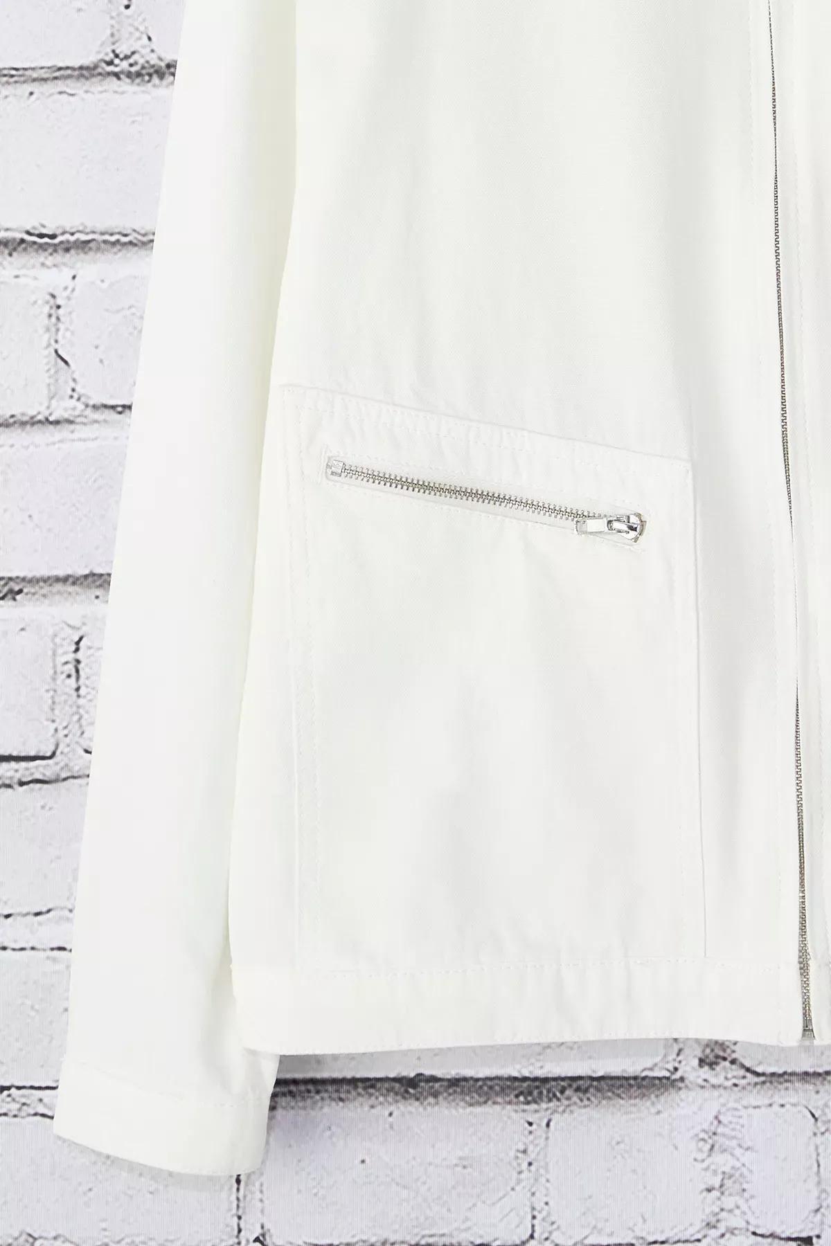 Beige Regular Jacket, , large image number 6