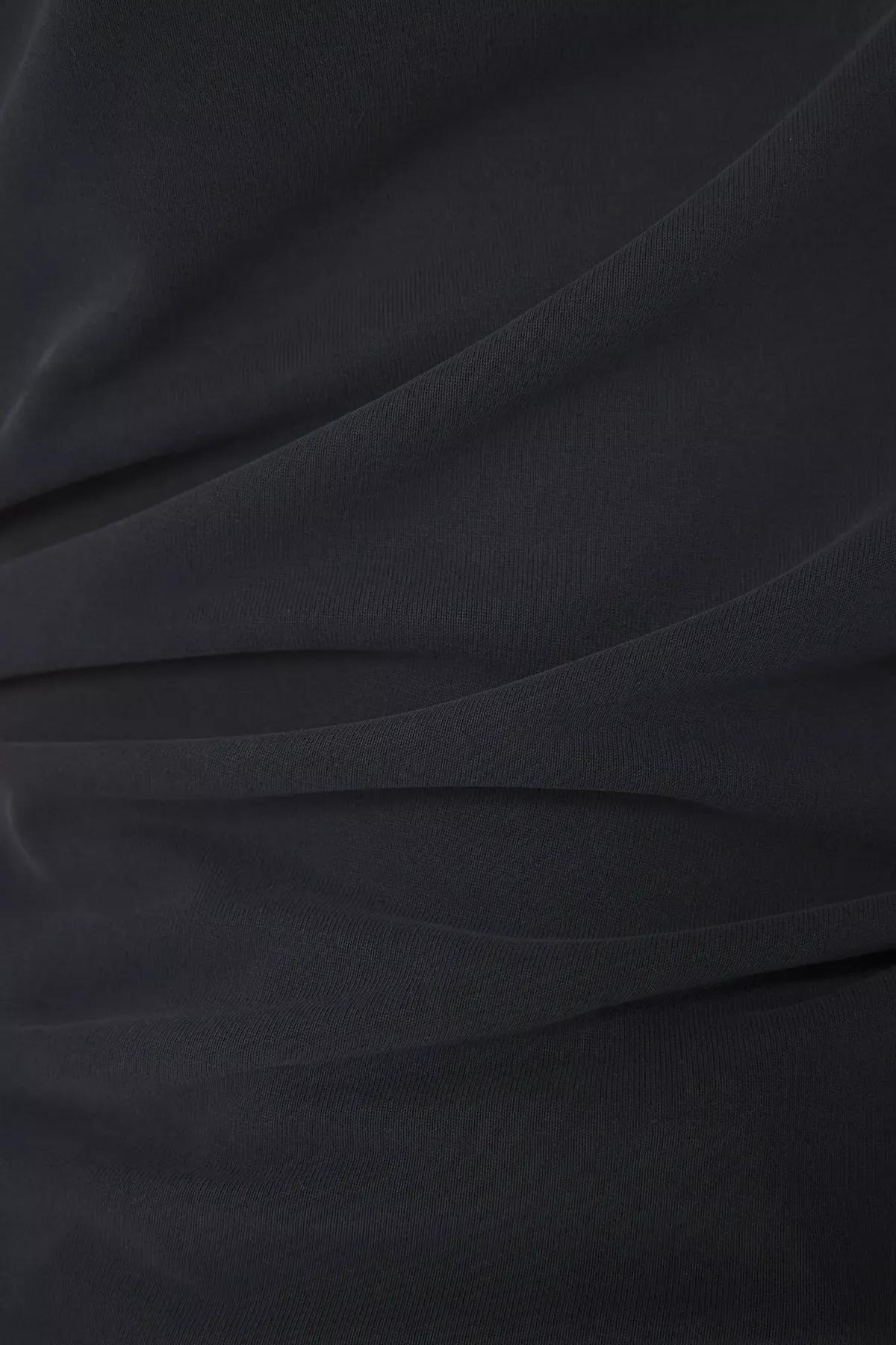 Grey Modal Cowl Neck Knit Blouse, , large image number 2