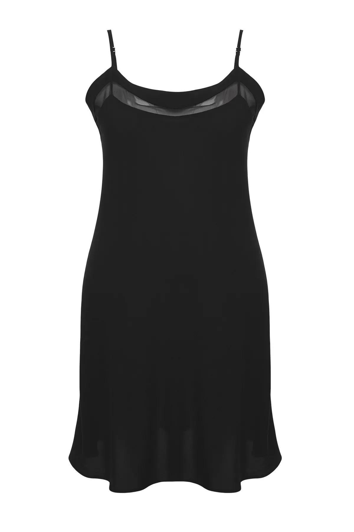 Black Lace Nightgown, , large image number 1