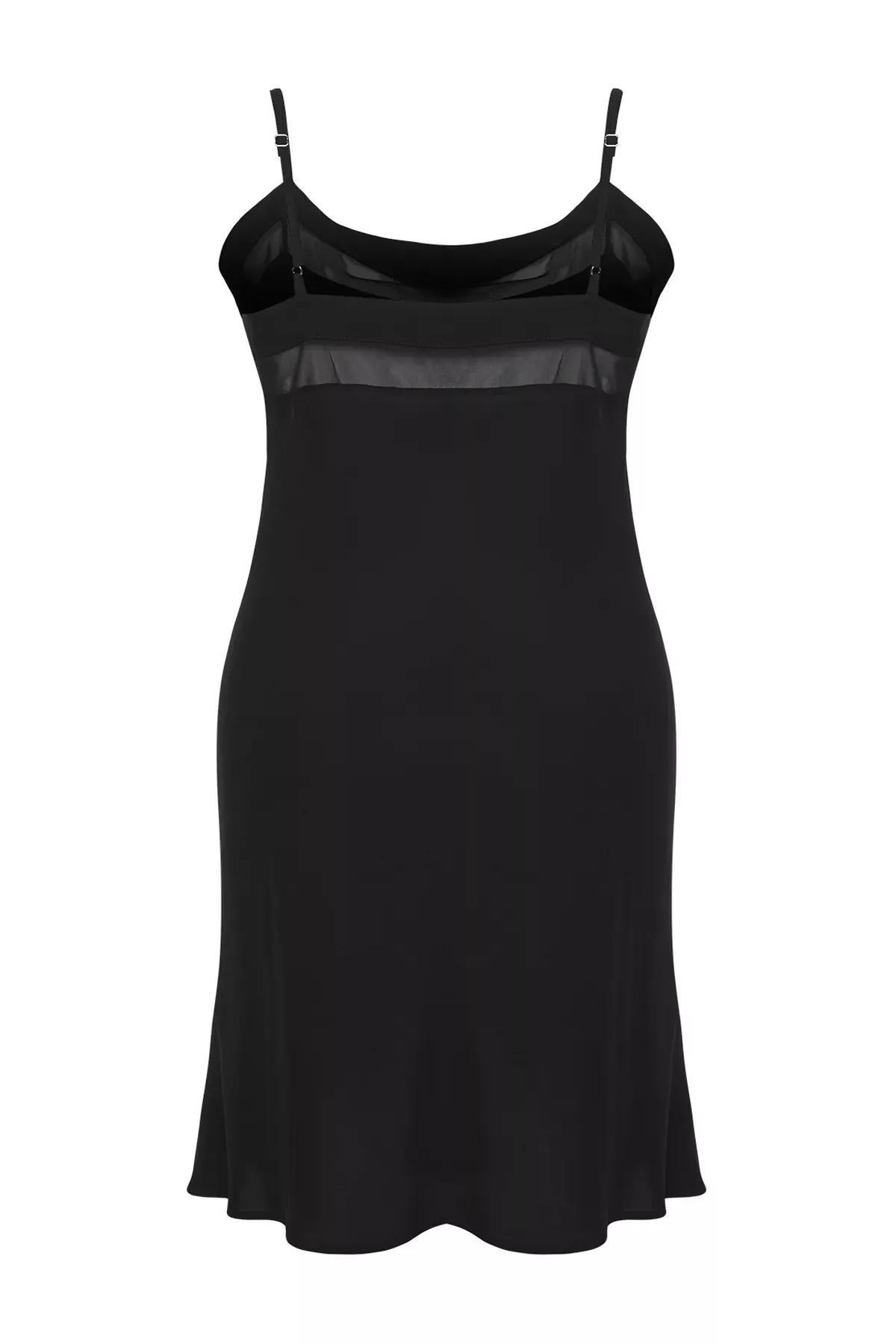 Black Lace Nightgown, , large image number 3