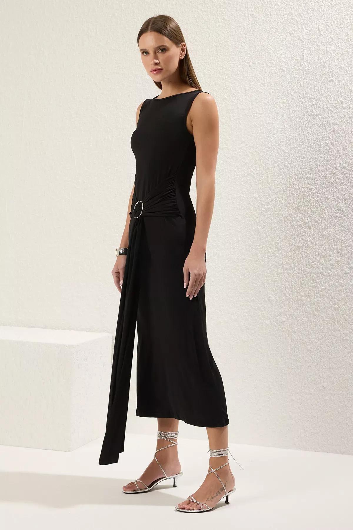 Maxi Ruched Sheath Dress, , large image number 1