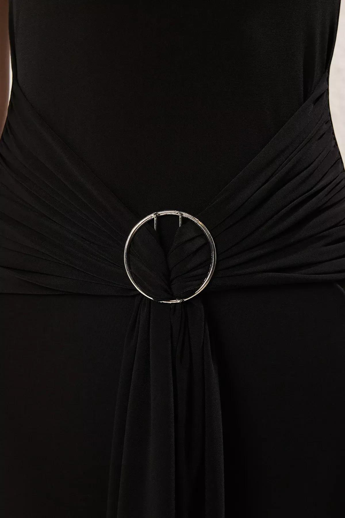 Maxi Ruched Sheath Dress, , large image number 2