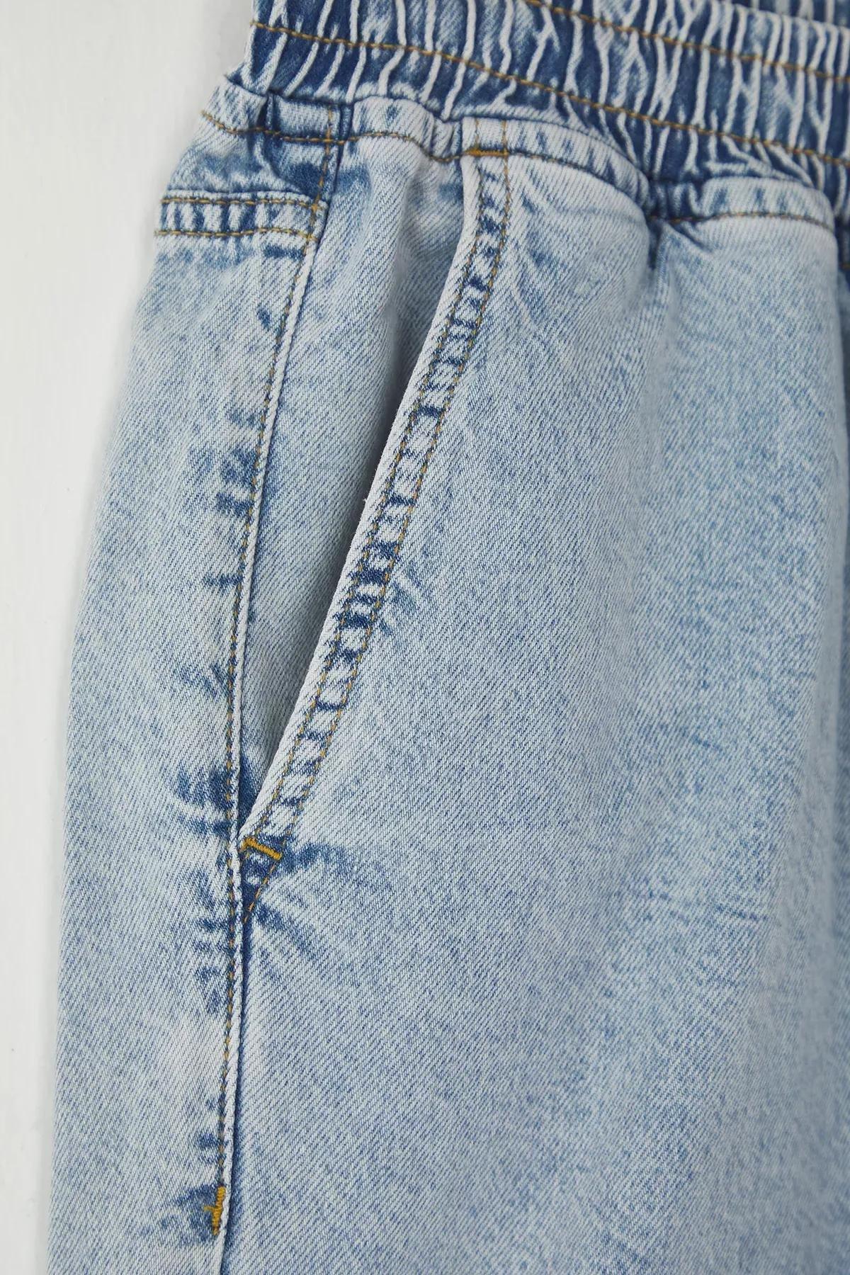 Blue Regular Shorts, LIGHT BLUE, large image number 1