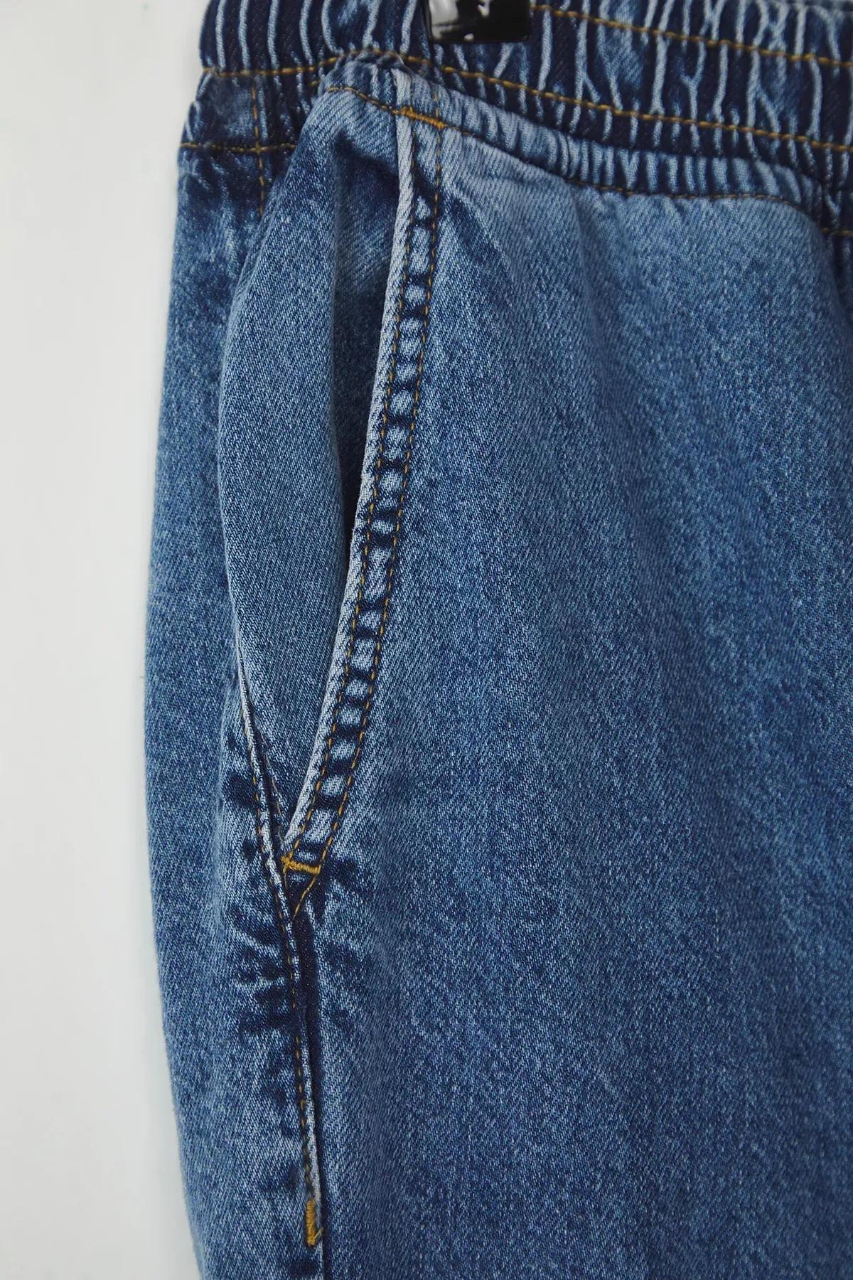 Blue Regular Fit Denim Jeans, , large image number 6