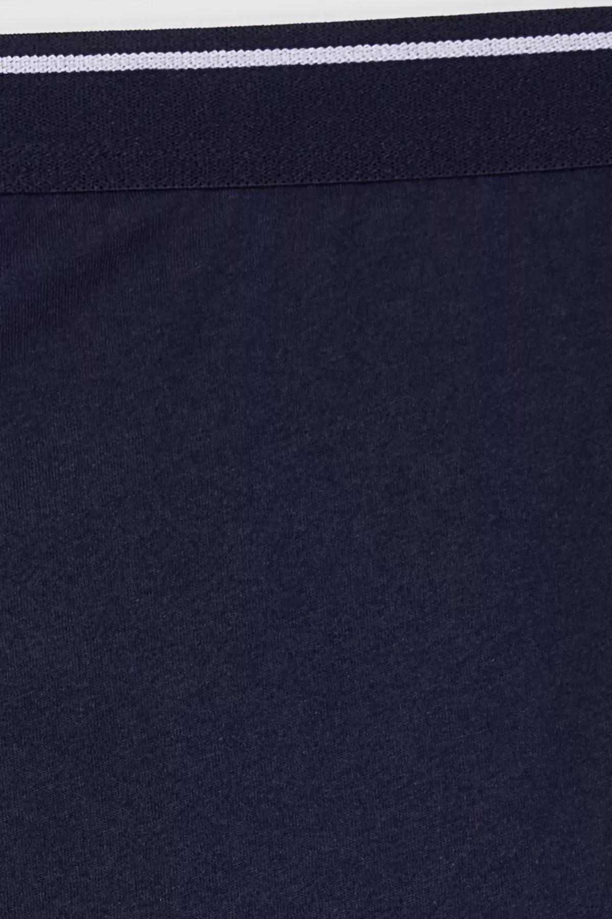 Navy-Grey 2-Pack Knitted Shorts,set of 2, Navy Blue-Grey, large image number 2