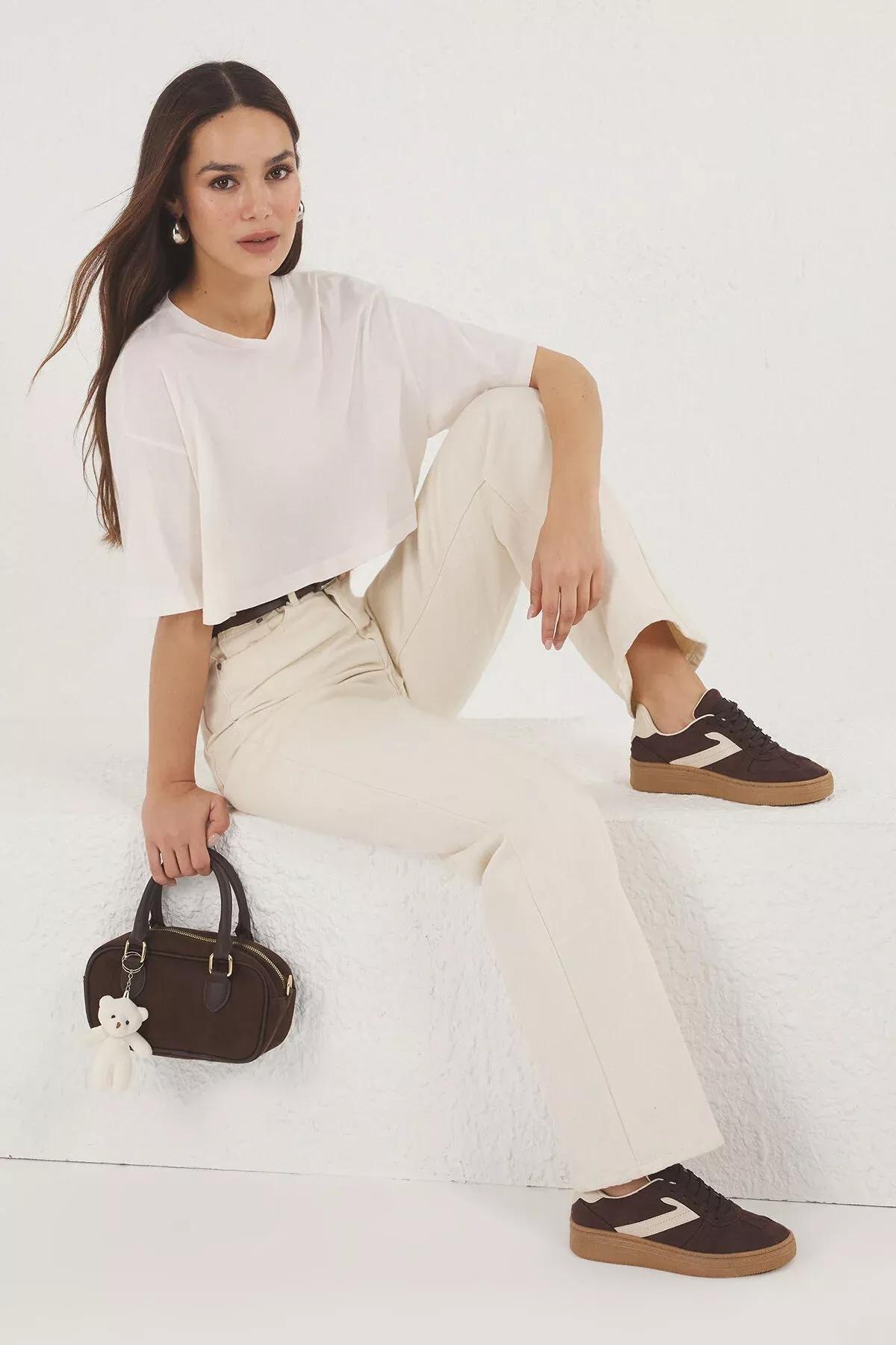 Brown Teddy Bear Bag, Dark brown, large image number 2