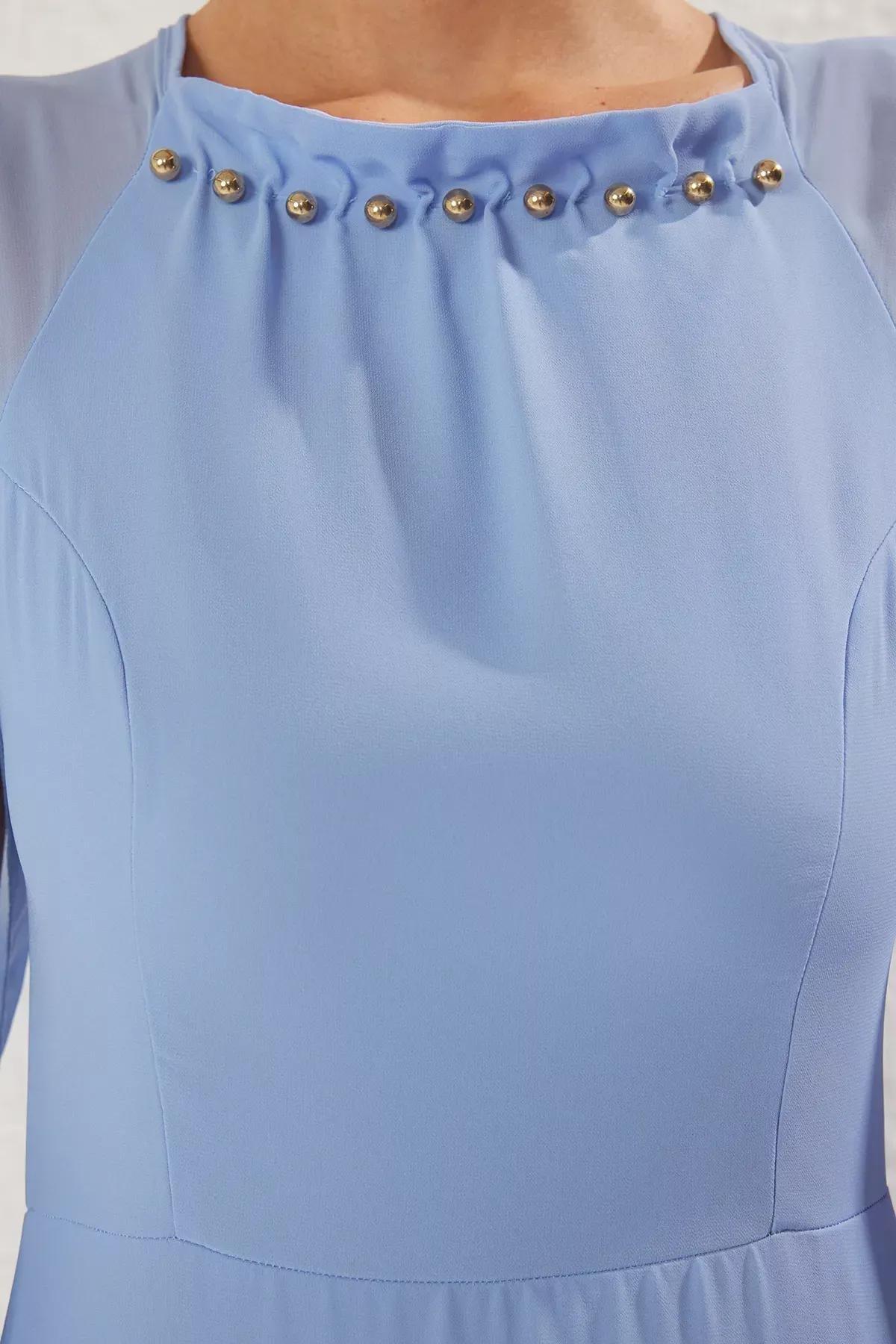 Accessory Detail Formal Maxi Dress, , large image number 2