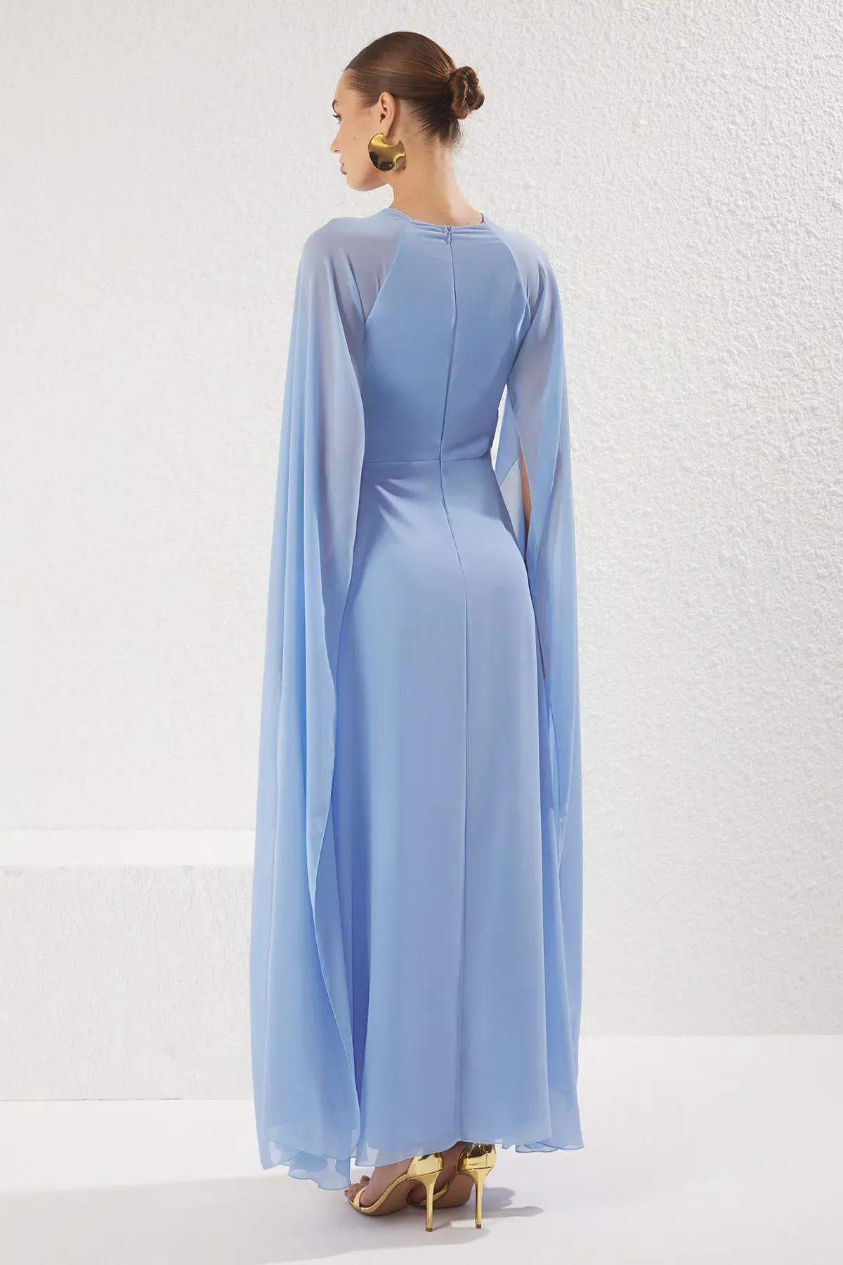 Accessory Detail Formal Maxi Dress, , large image number 3