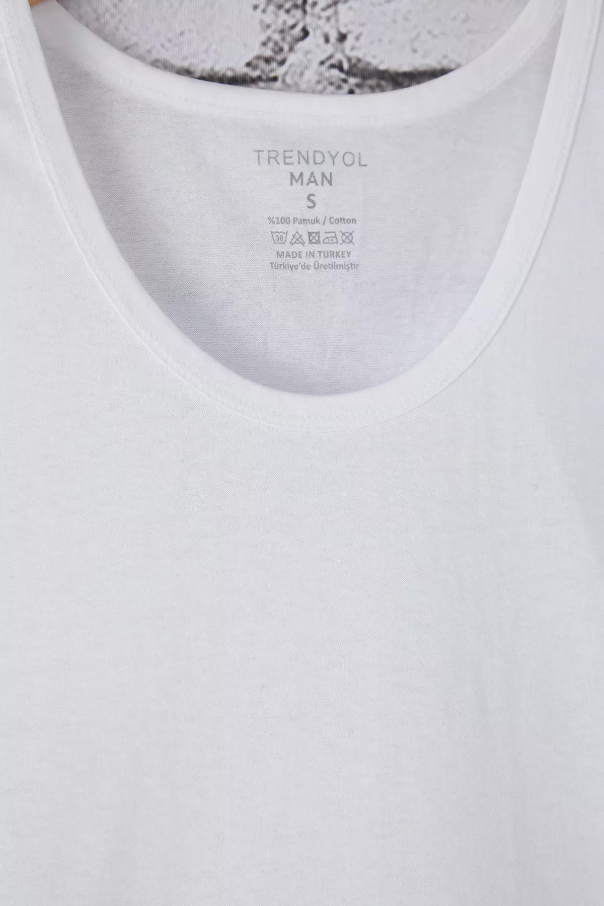 U-Neck Combed Cotton 3-Piece, , large image number 2