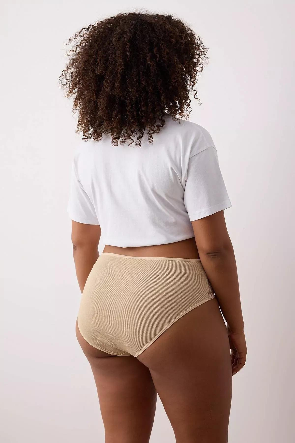 Black-Nude Panties, Set of 2, Black-Skin, large image number 5