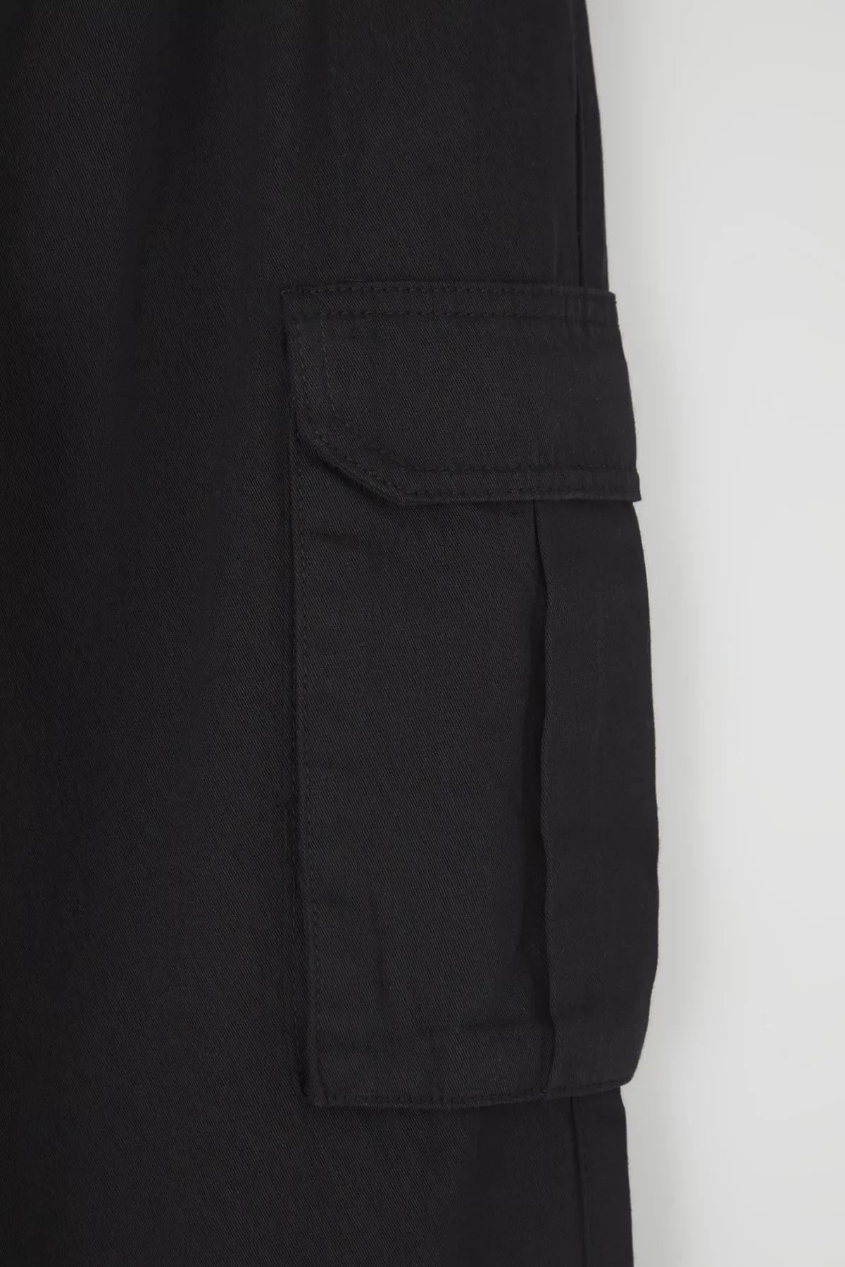 Black Jogger Pants, BLACK, large image number 2