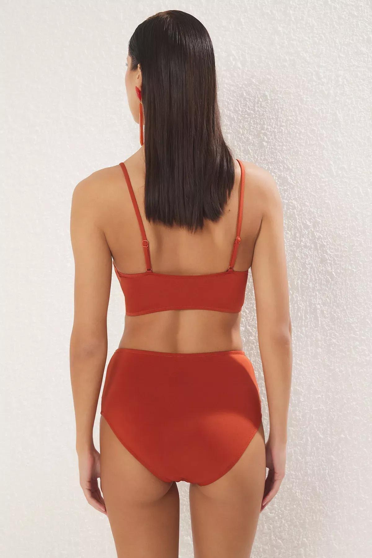Tile High Waist Regular Bikini Bottom TBESS25BA00035, single, , large image number 2