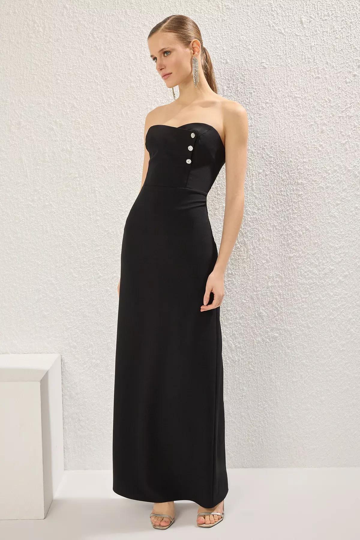 Strapless Formal Maxi Dress, , large image number 0