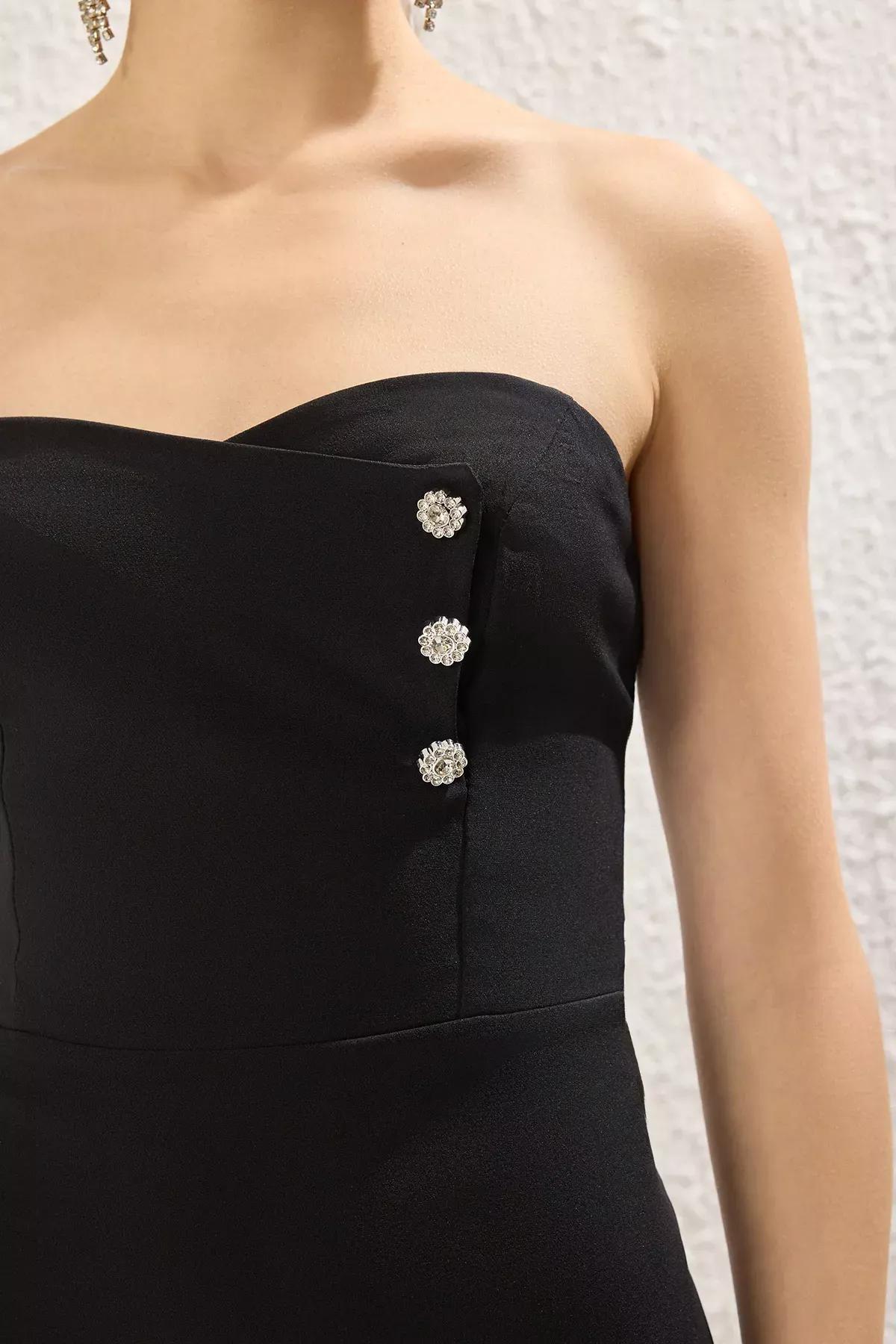 Strapless Formal Maxi Dress, , large image number 2