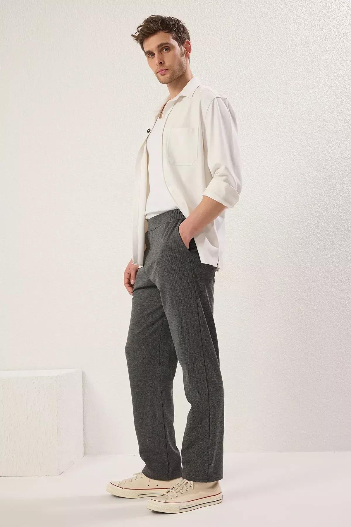 Grey Trousers, Anthracite, large image number 5