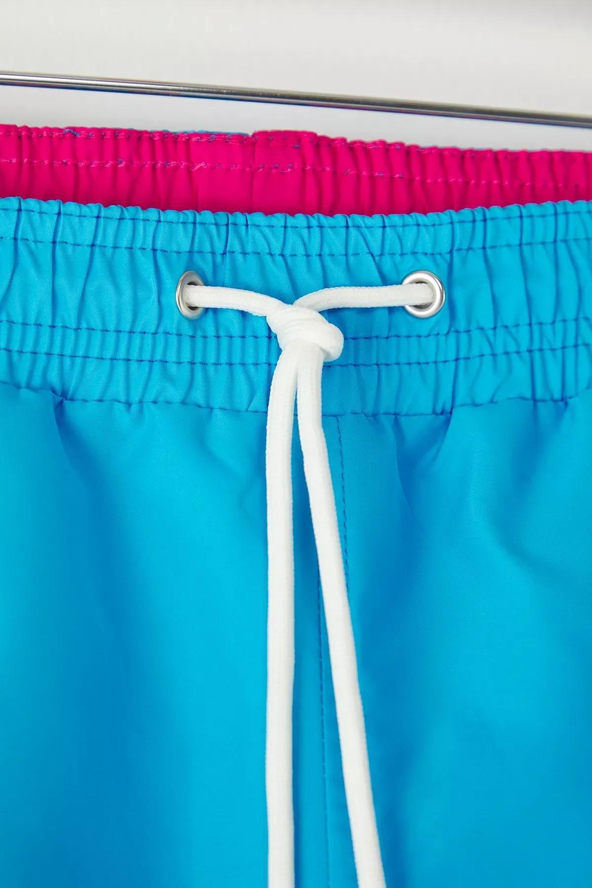 شورت سباحة، أزرق, Blue, large image number 3