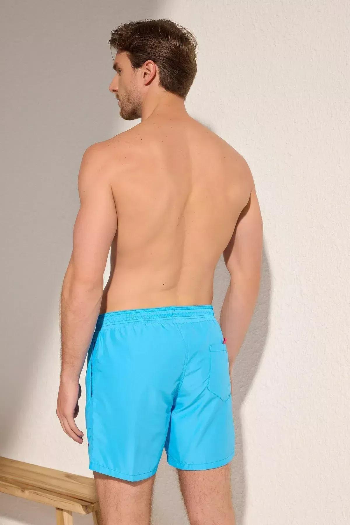 شورت سباحة، أزرق, Blue, large image number 6