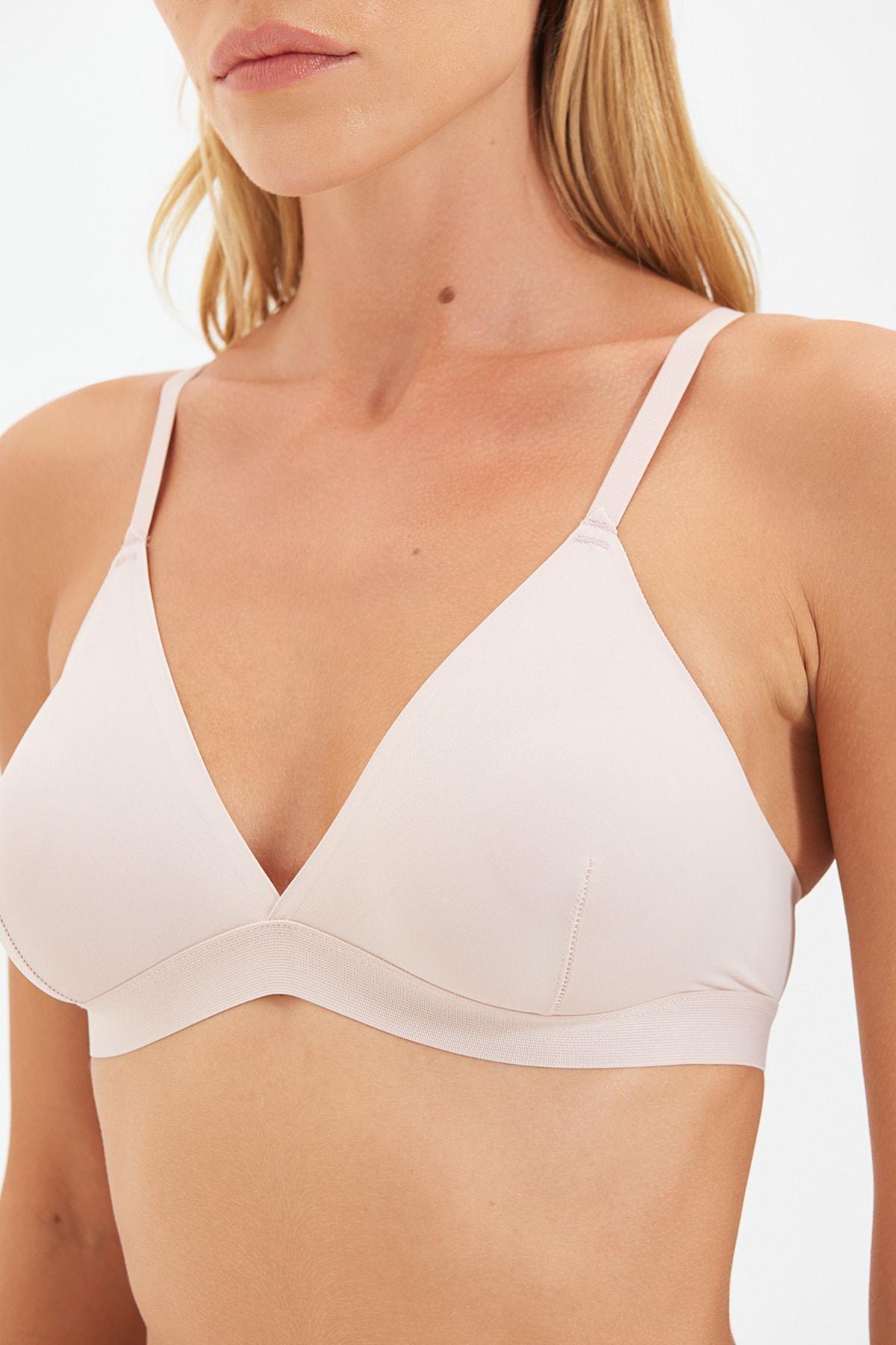 Trendyol - Brown Plain Bra