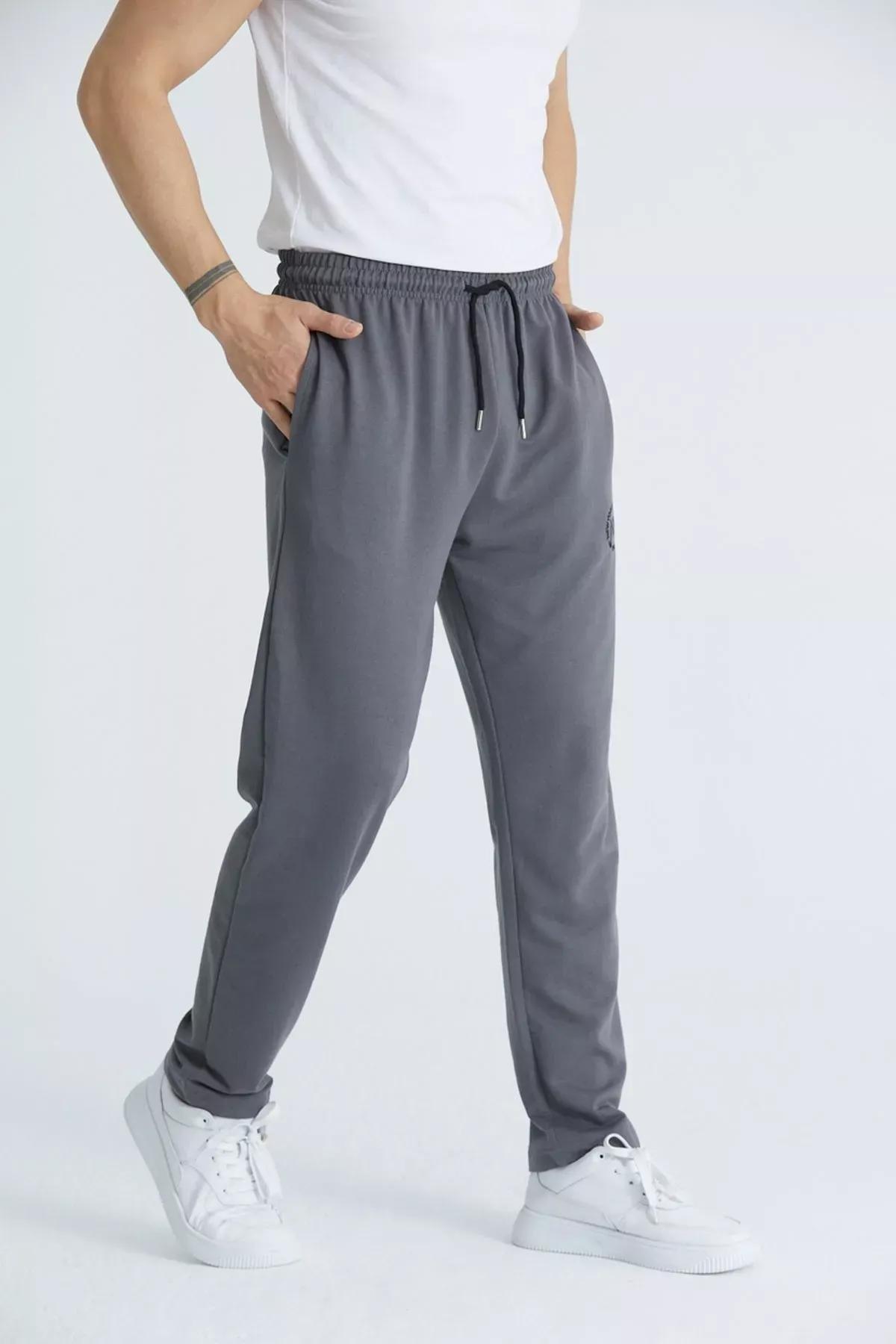 Grey Logo Sweatpants, C101_5724, large image number 1