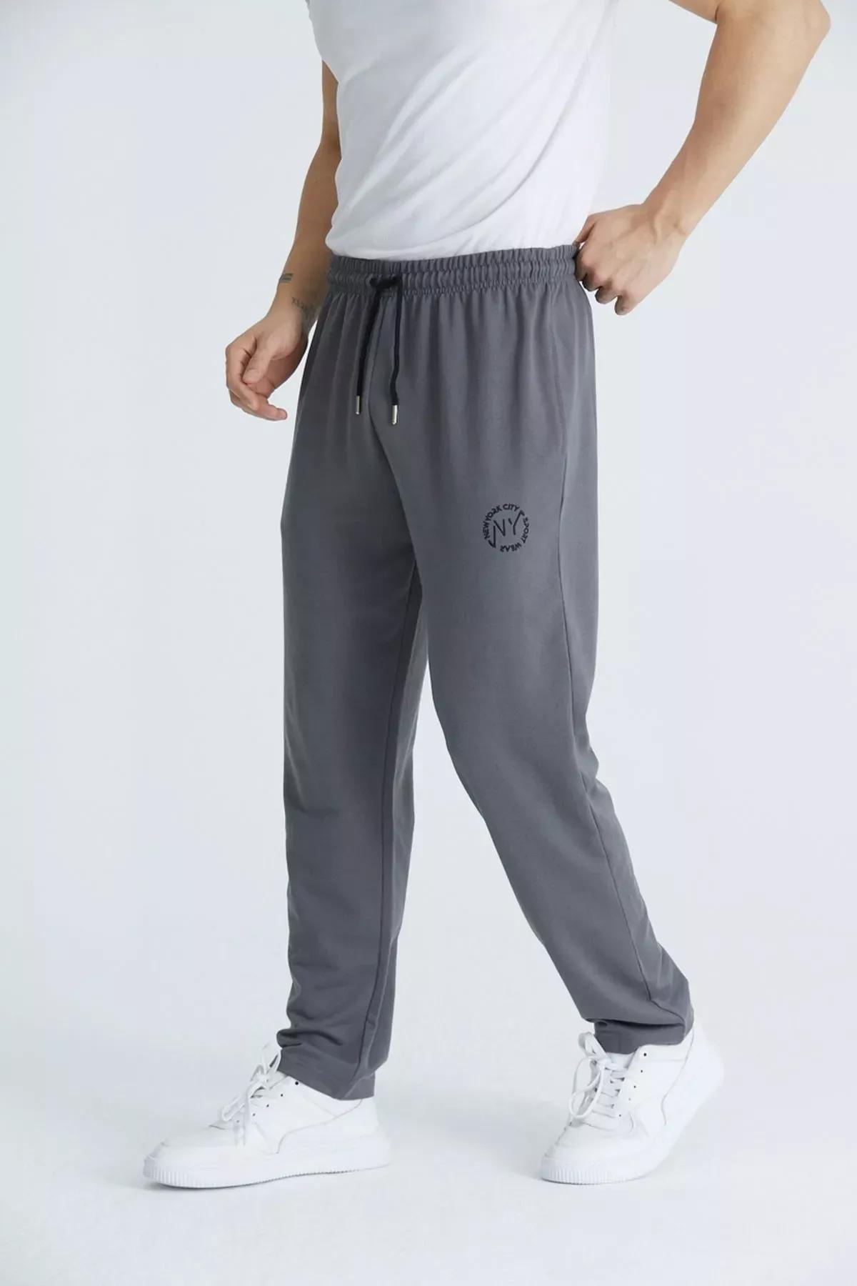 Grey Logo Sweatpants, C101_5724, large image number 2