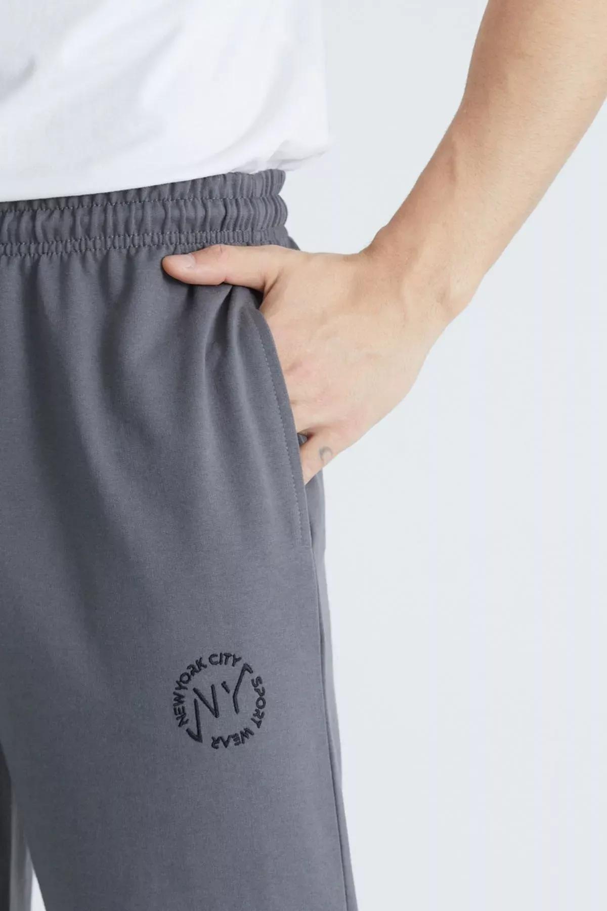 Grey Logo Sweatpants, C101_5724, large image number 4