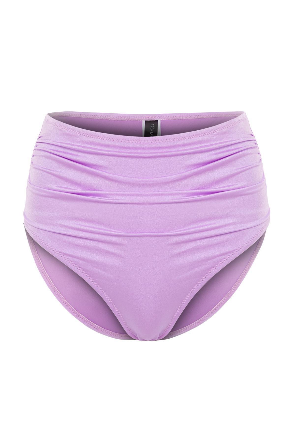 Purple Plain Bikini Bottom, , large image number 5