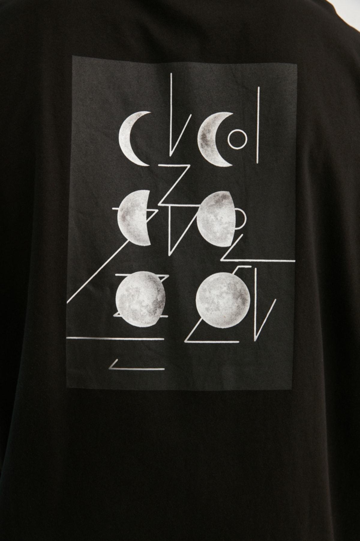 Black Oversize T-Shirt, , large image number 2