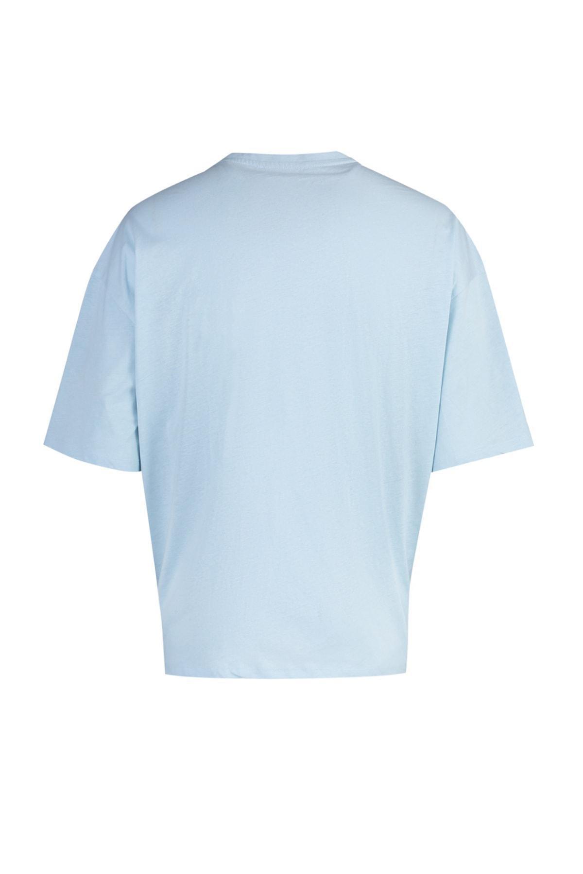 Blue Oversize Tshirt, , large image number 7