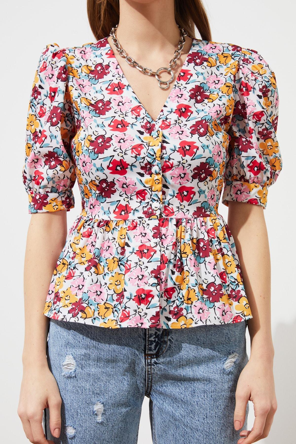 Multicolour Fitted Shirt, Multicolor, large image number 3